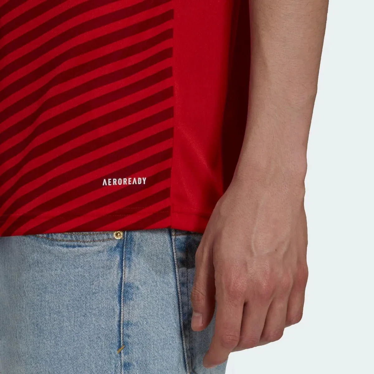 Adidas 2021-22 Bayern Munich Home Jersey - True Red - Image 5