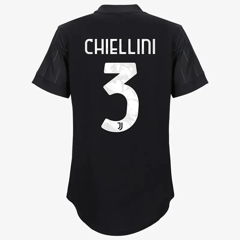 Adidas 2021-22 Juventus Away Jersey - Black - Image 10