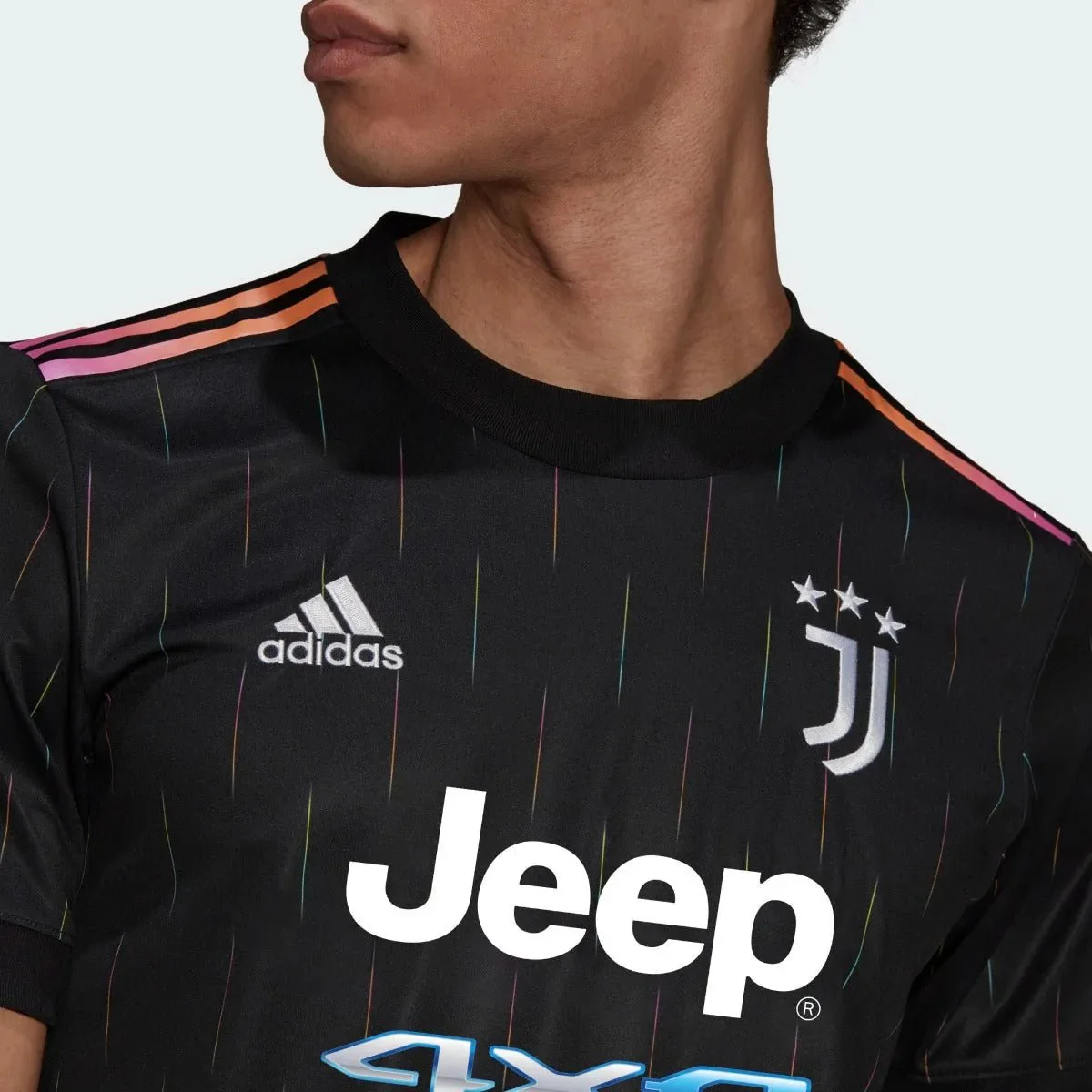Adidas 2021-22 Juventus Away Jersey - Black - Image 5