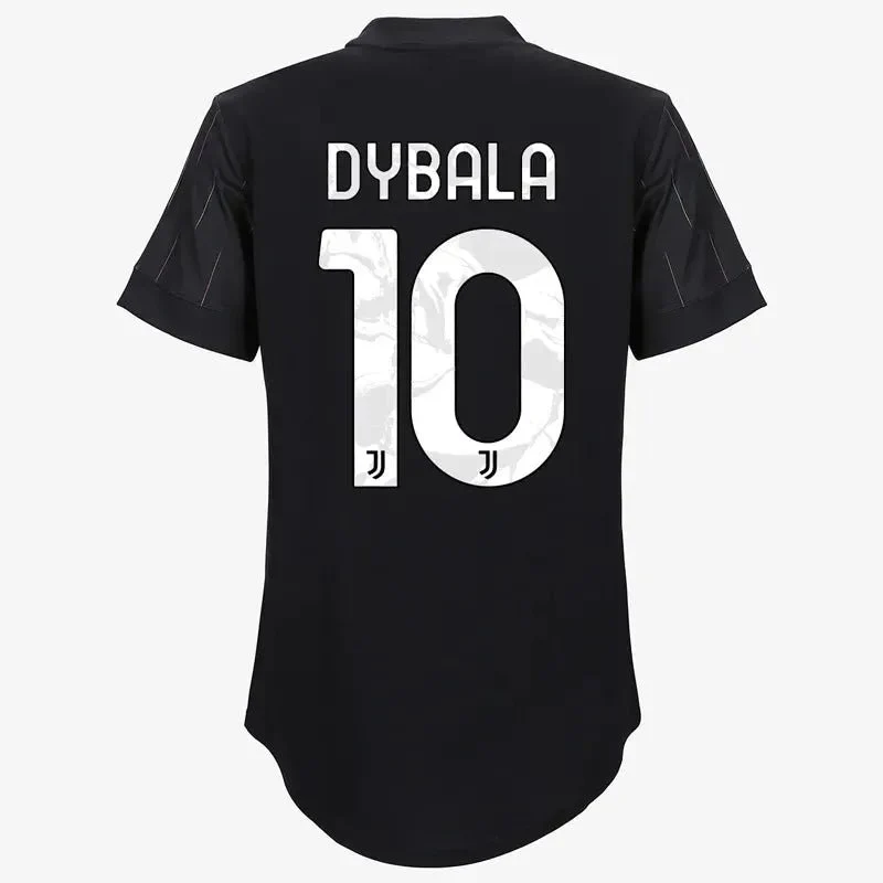 Adidas 2021-22 Juventus Away Jersey - Black - Image 8