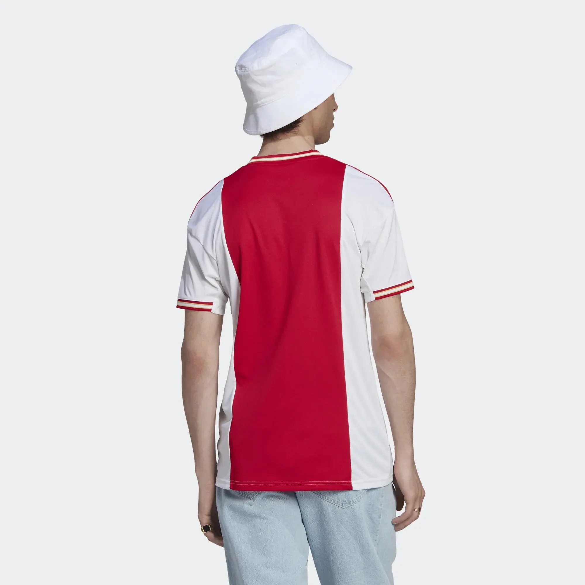 adidas 2022-23 Ajax Home Jersey - Red-White - Image 4