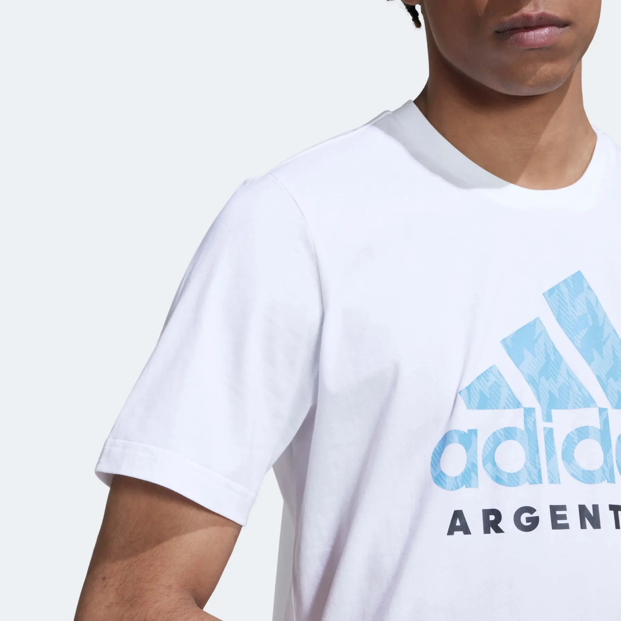 adidas 2022-23 Argentina Graphic Tee White - Image 5