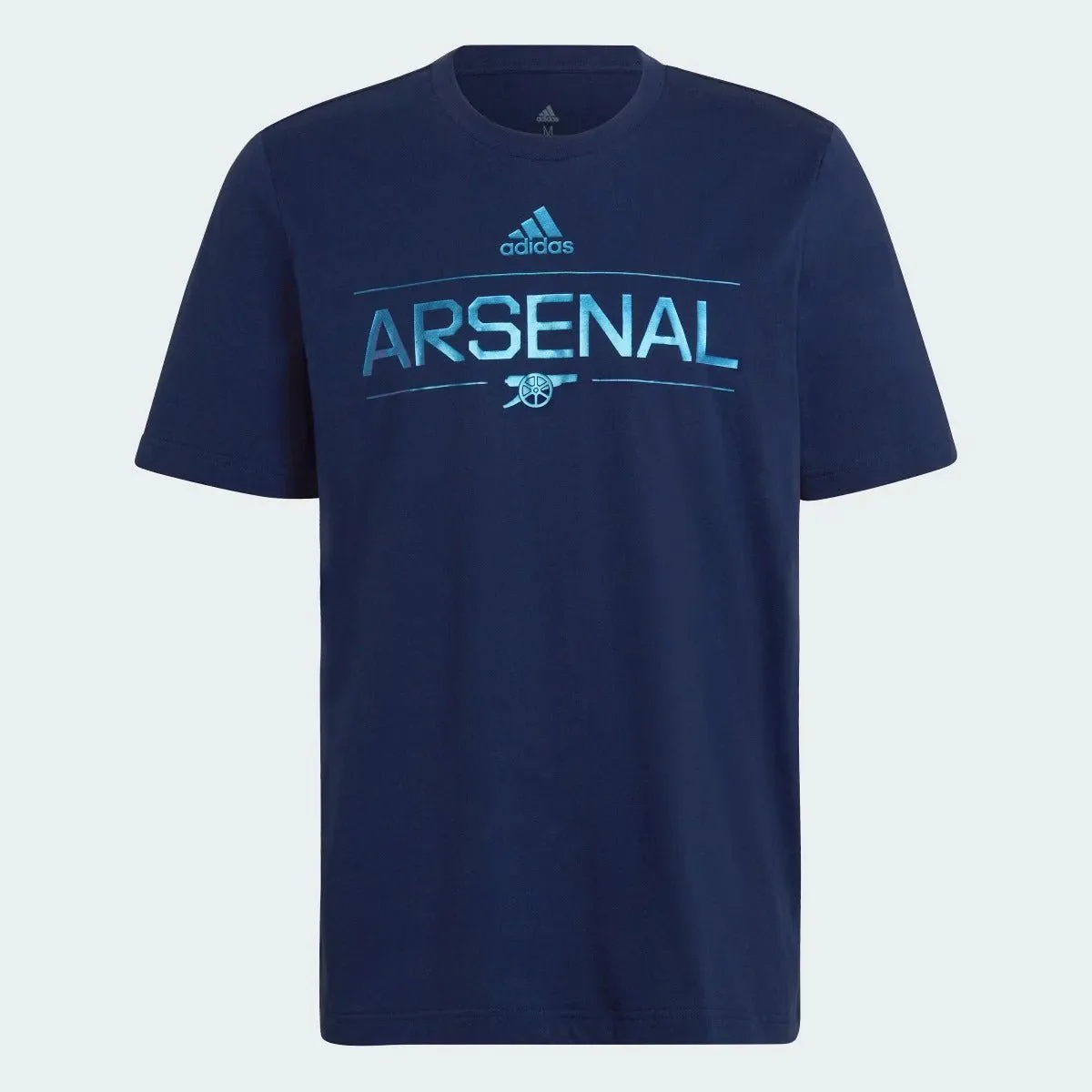 adidas 2022-23 Arsenal Graphic Tee - Navy Blue