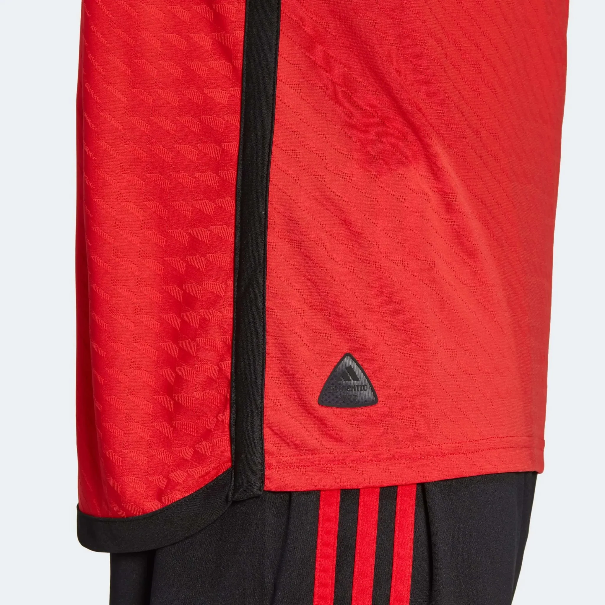 adidas 2022-23 Belgium Authentic Home Jersey - Red-Black - Image 11