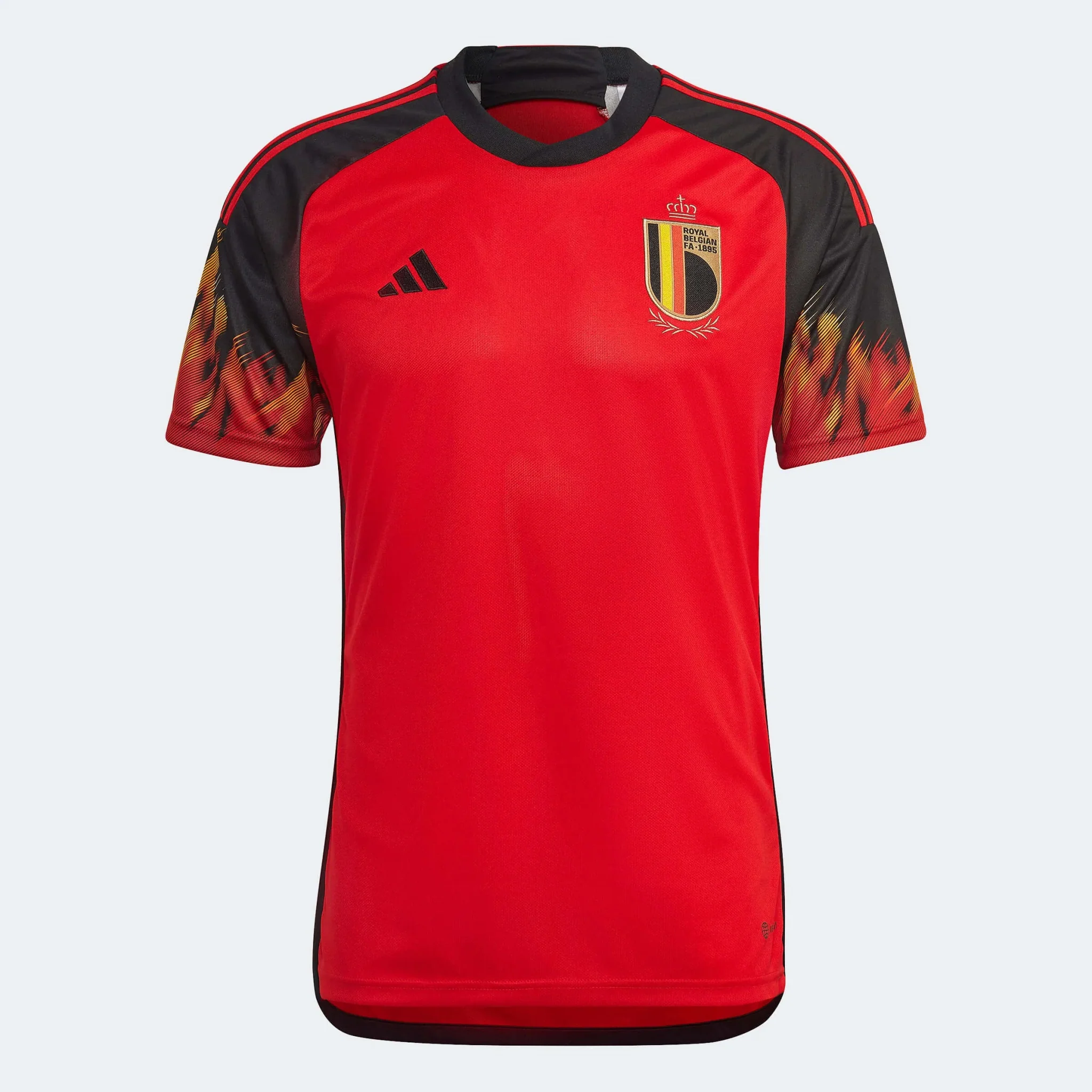 adidas 2022-23 Belgium Home Jersey - Red-Black