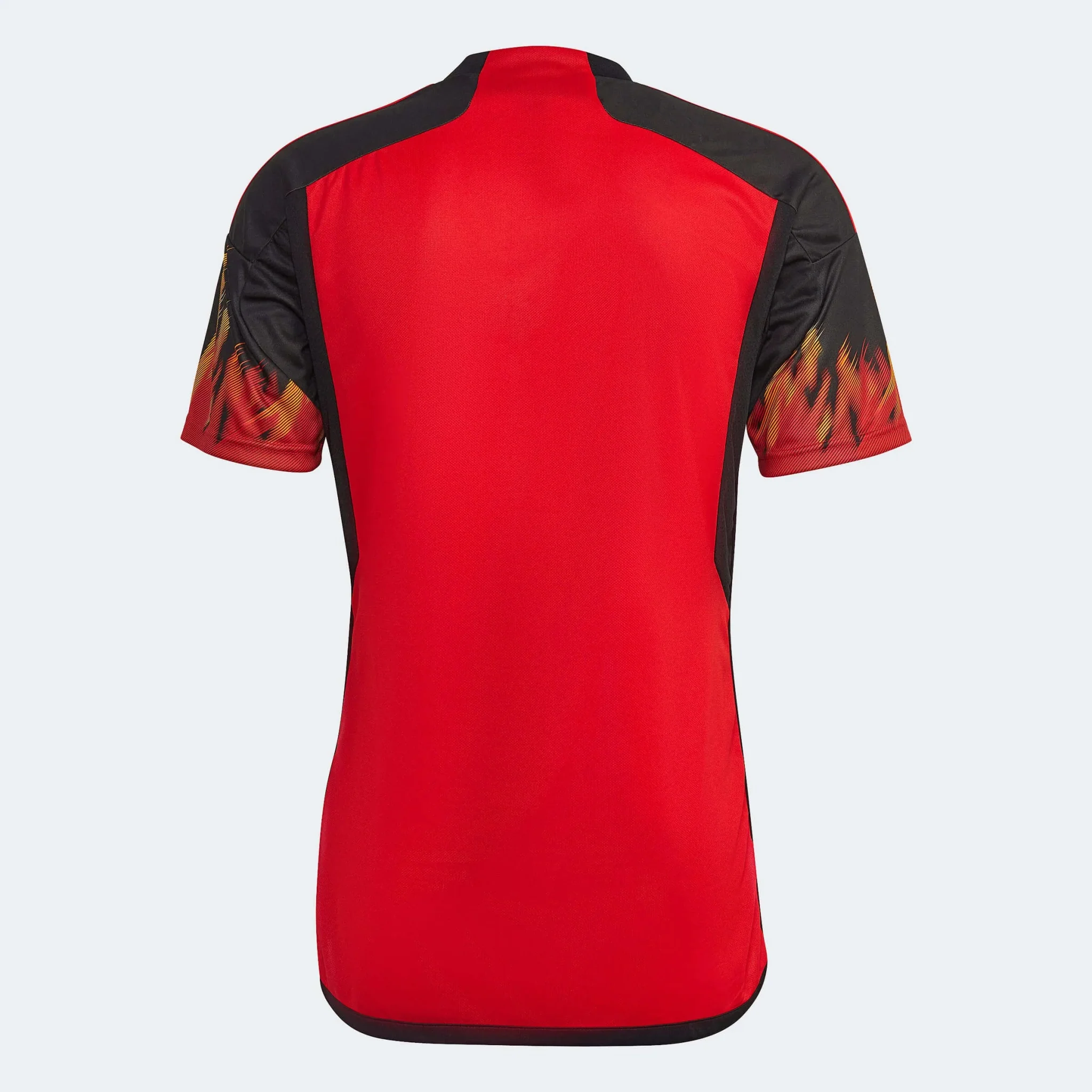 adidas 2022-23 Belgium Home Jersey - Red-Black - Image 6