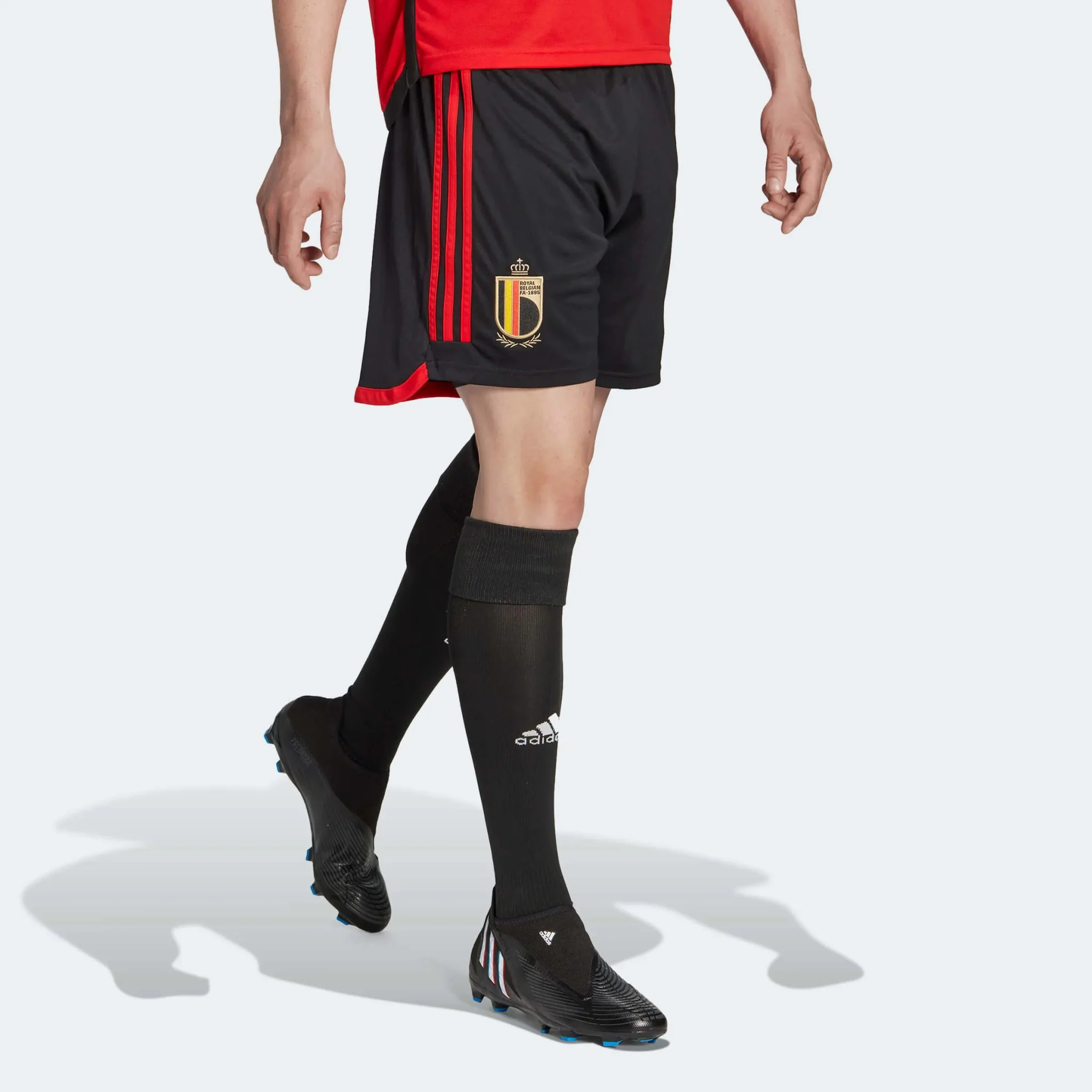 adidas 2022-23 Belgium Home Shorts - Image 2