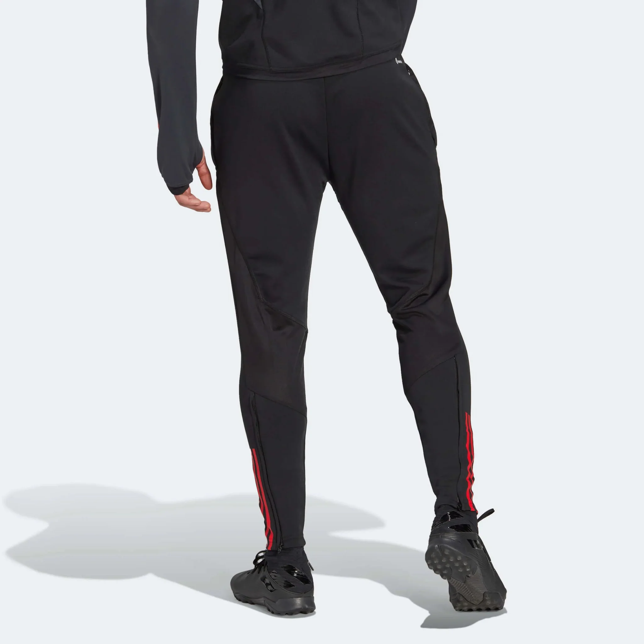 adidas 2022-23 Belgium Training Pants - Black - Image 3