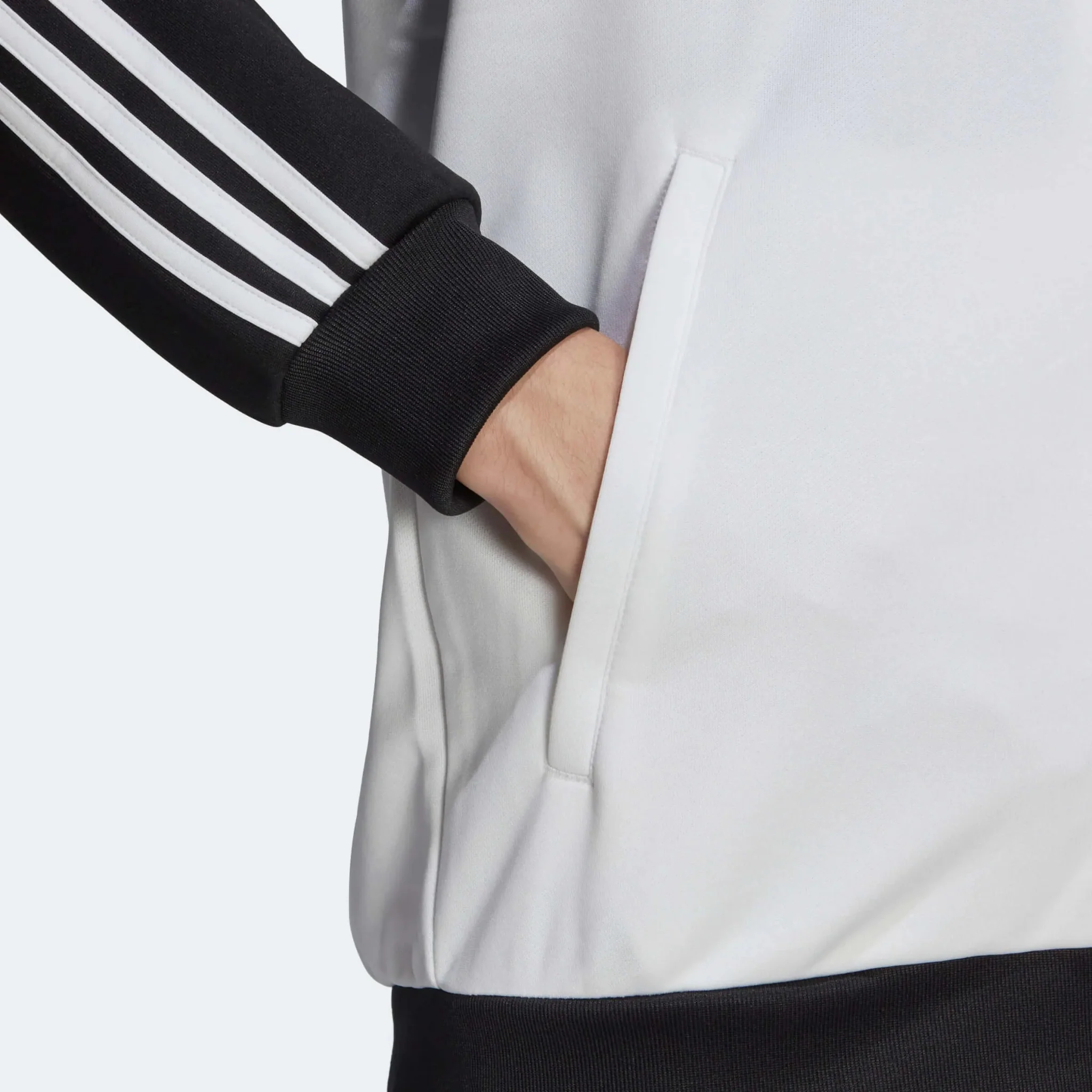 adidas 2022-23 Germany DNA Track Top - Black-White - Image 5