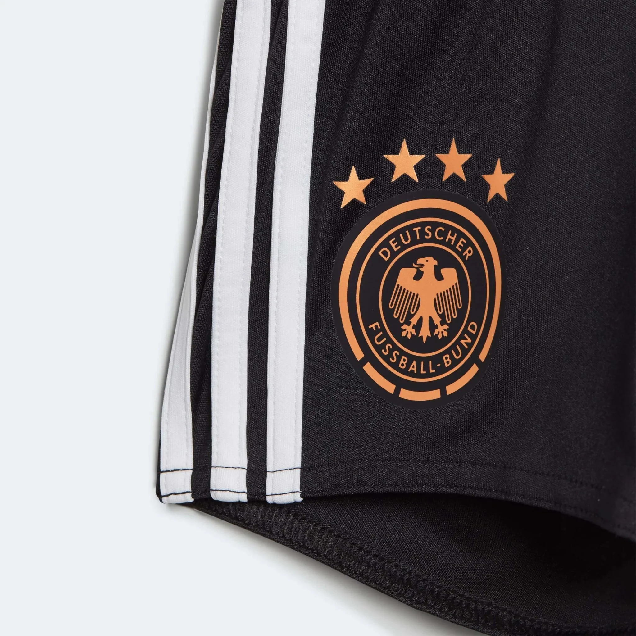 adidas 2022-23 Germany Home Baby Set - White-Black - Image 4