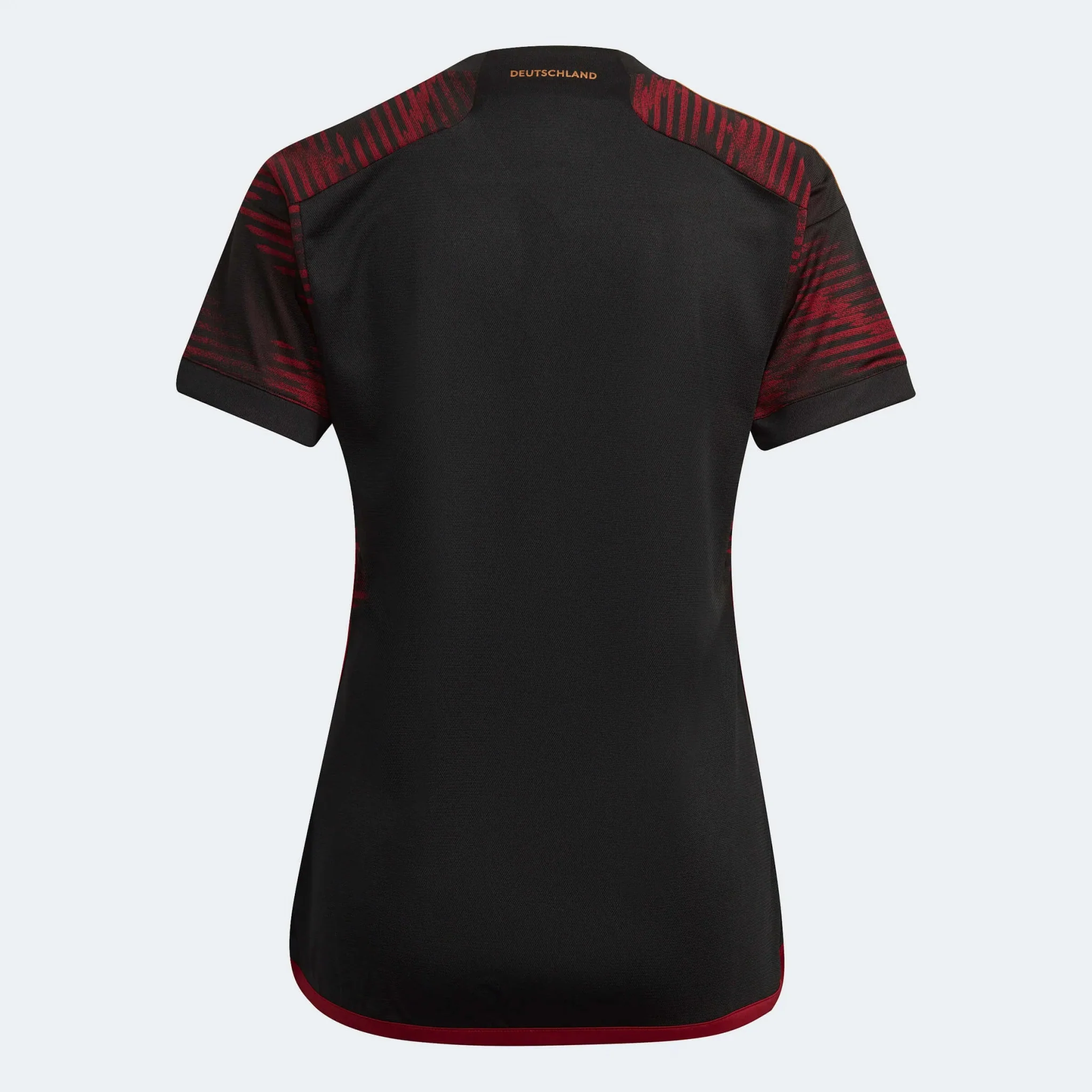 adidas 2022-23 Germany Women's Away Jersey Black - Image 2