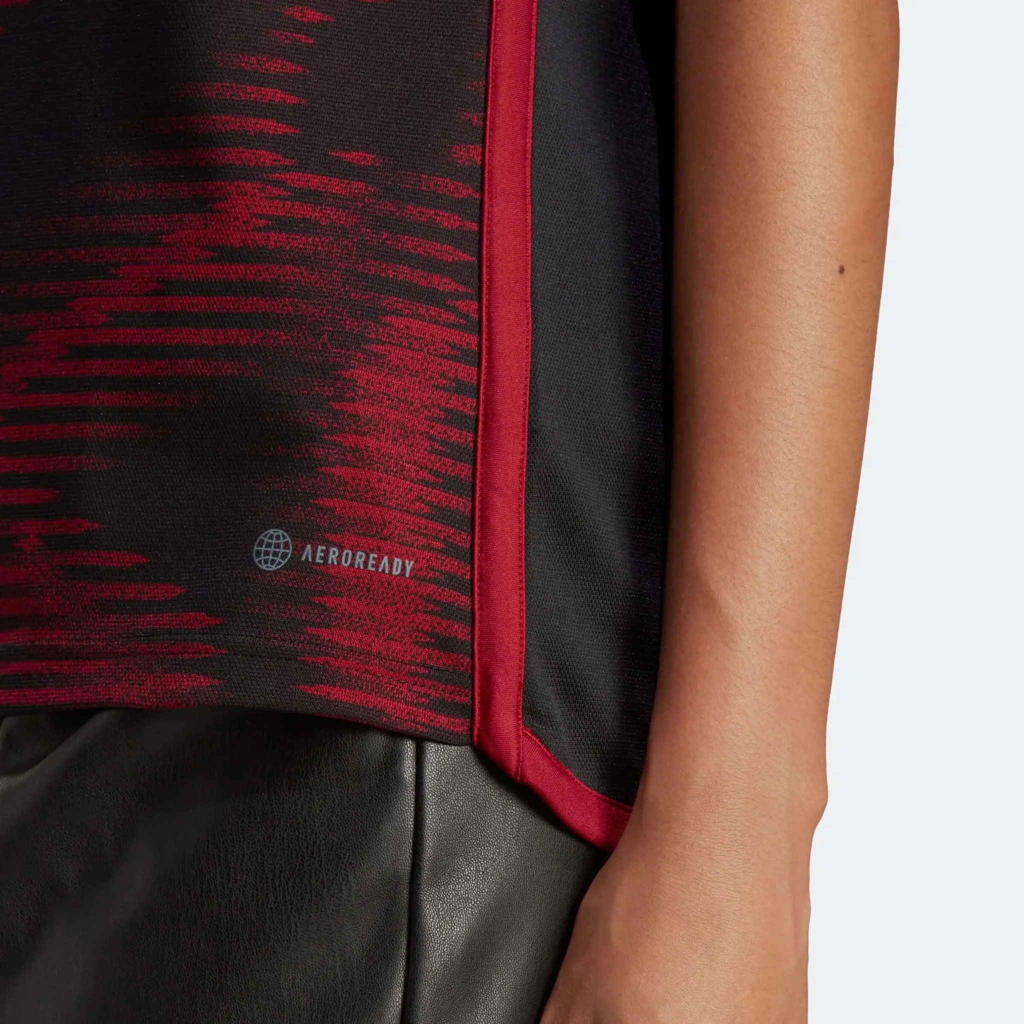 adidas 2022-23 Germany Women's Away Jersey Black - Image 6