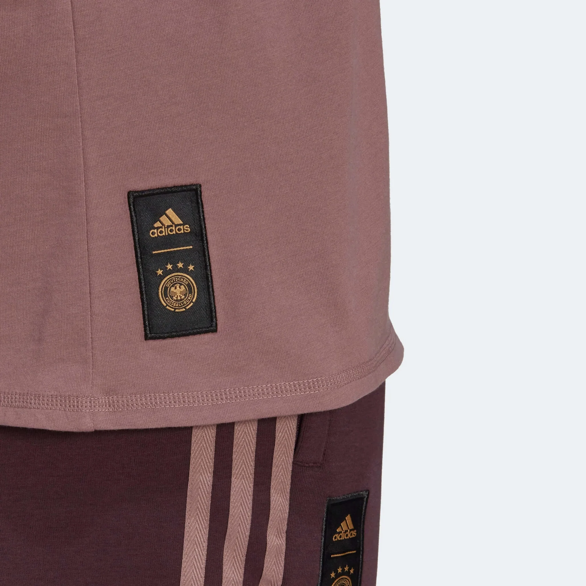 adidas 2022-23 Germany Women's Tee - Purple - Image 5