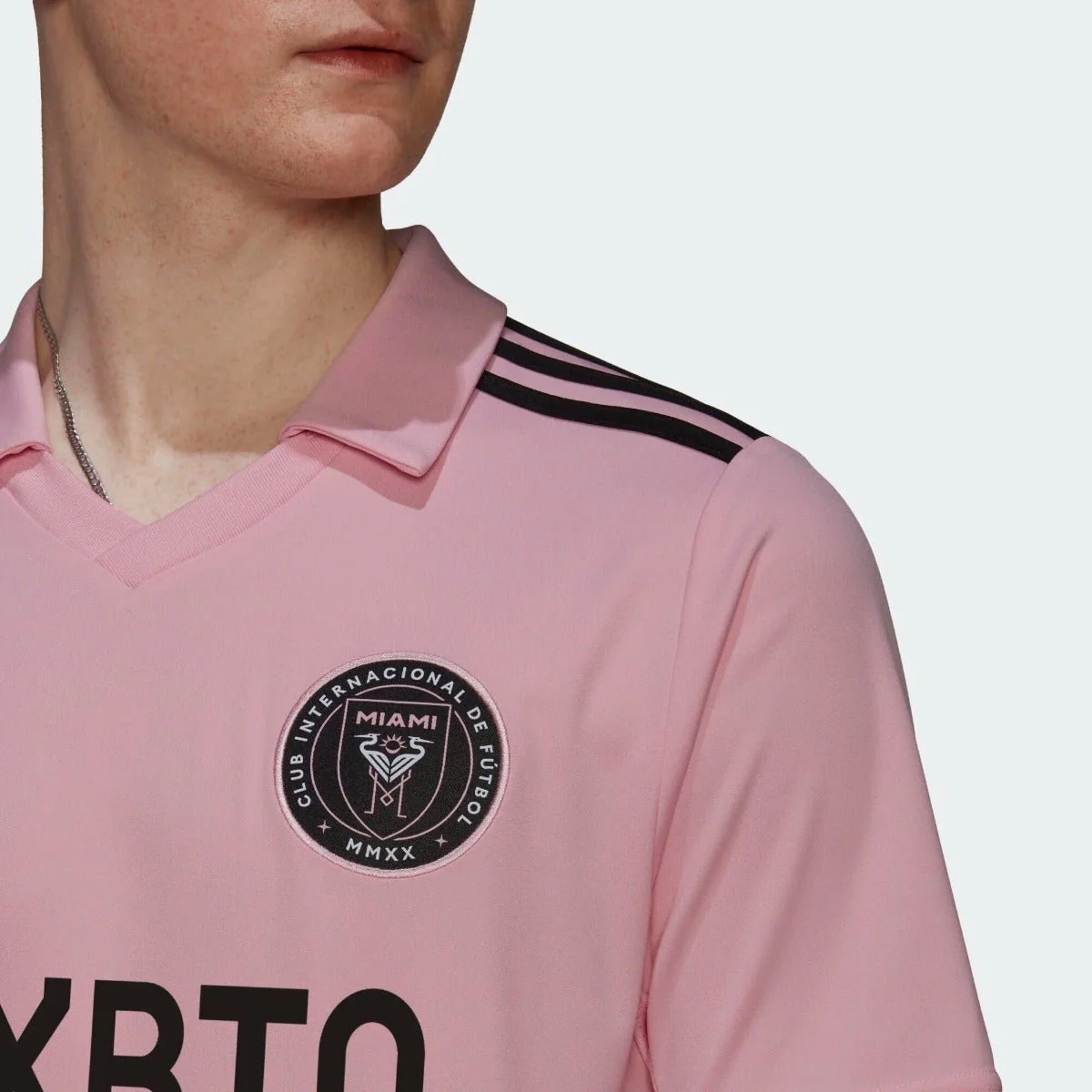 adidas 2022-23 Inter Miami CF Home Jersey - True Pink-Black - Image 5