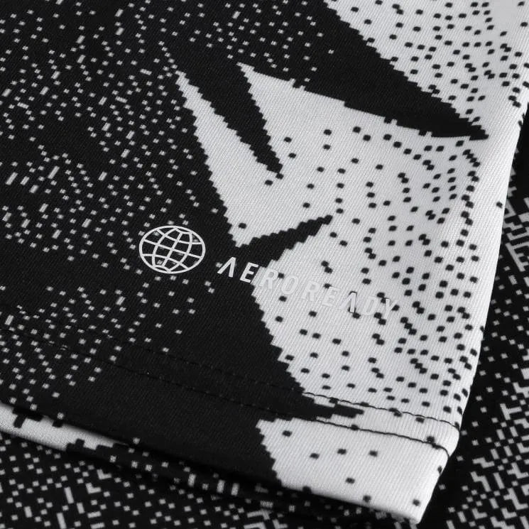 adidas 2022-23 Juventus Pre-Match Jersey - Black-White - Image 6