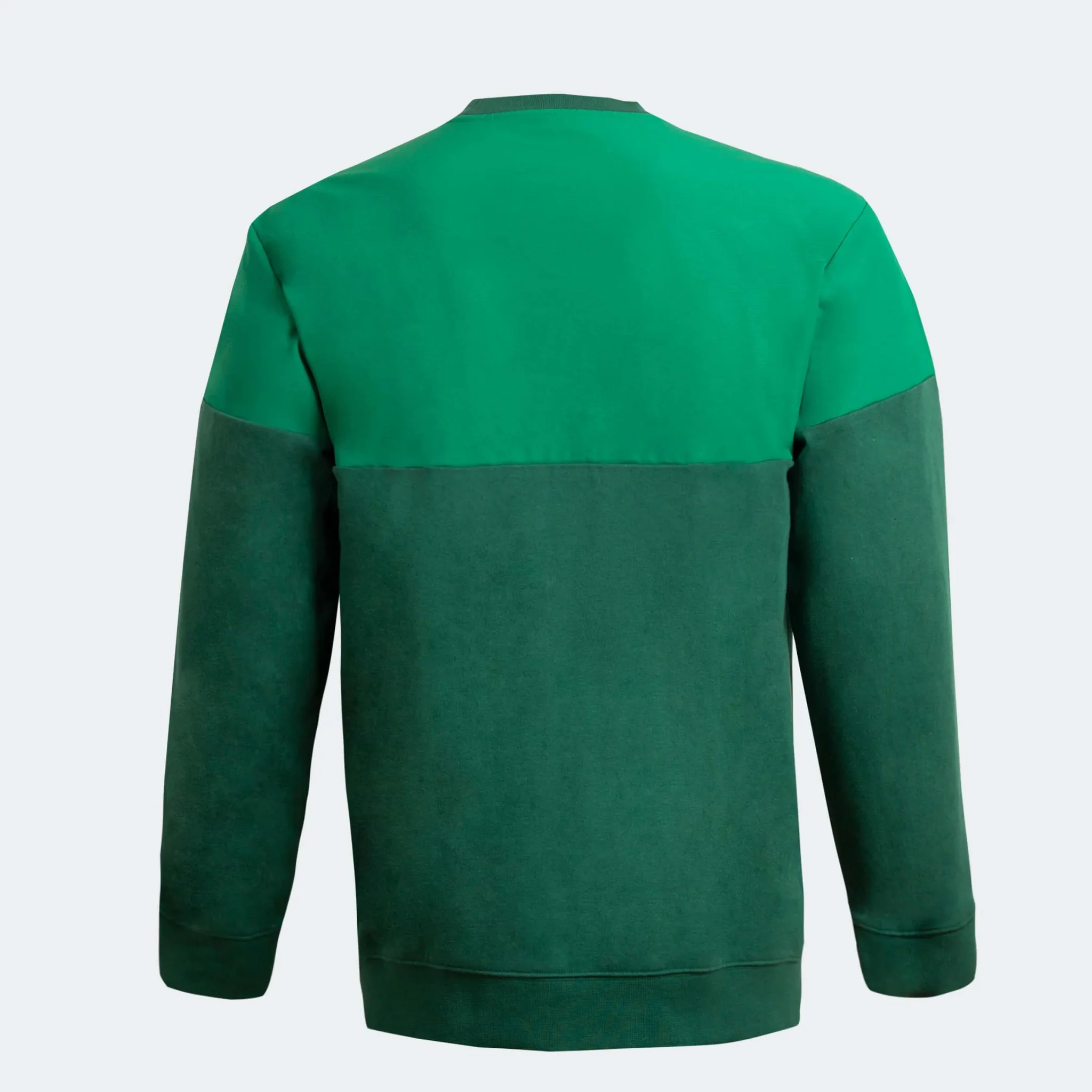 adidas 2022-23 Mexico Crew Sweatshirt - Green - Image 2