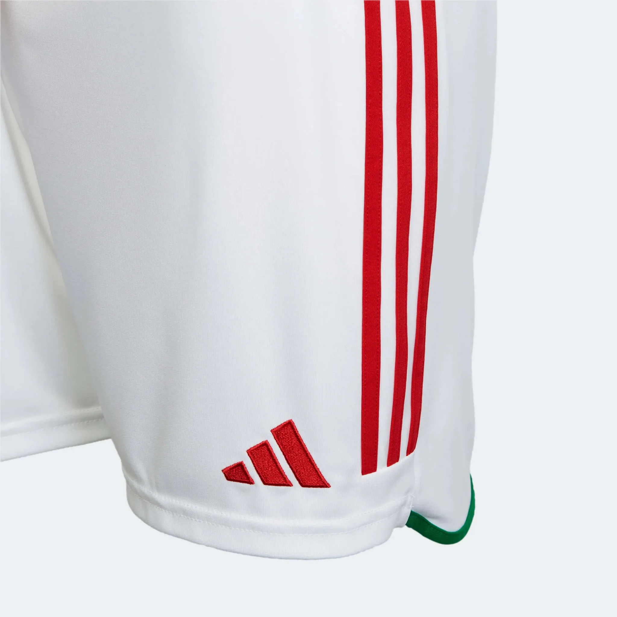 adidas 2022-23 Mexico Home Short White-Red - Image 8