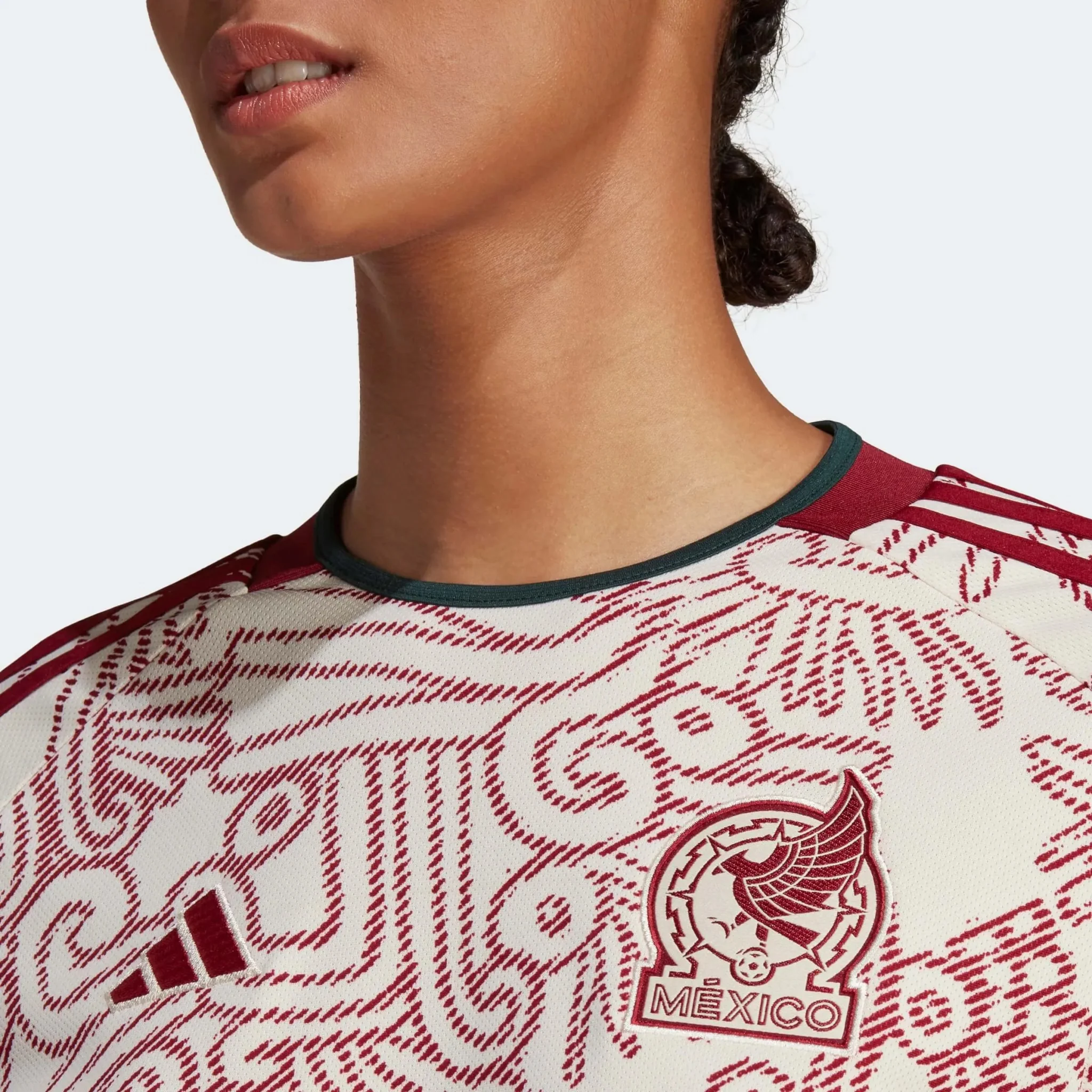adidas 2022-23 Mexico Women's Away Jersey - Image 4