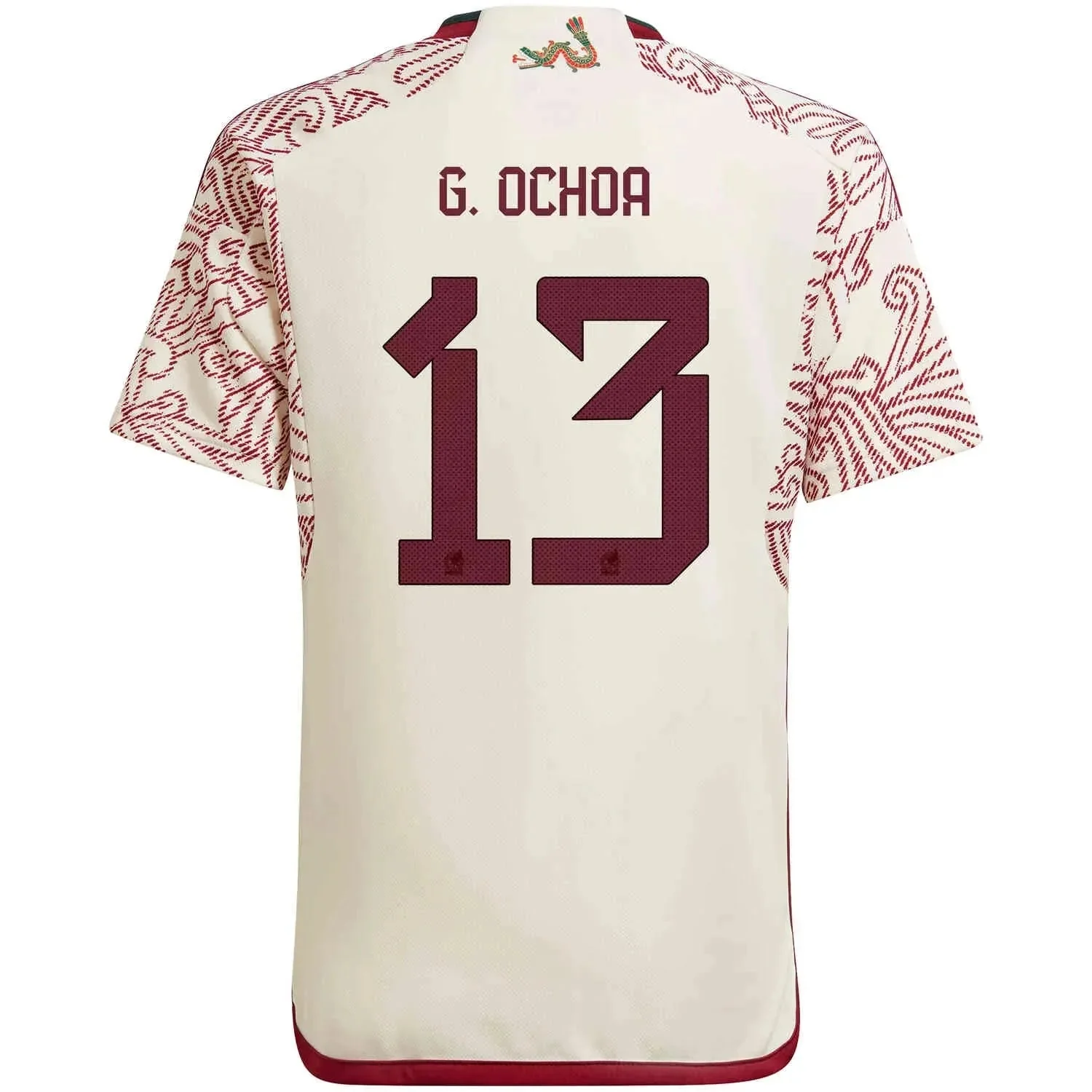 adidas 2022-23 Mexico Youth Away Jersey - Image 7