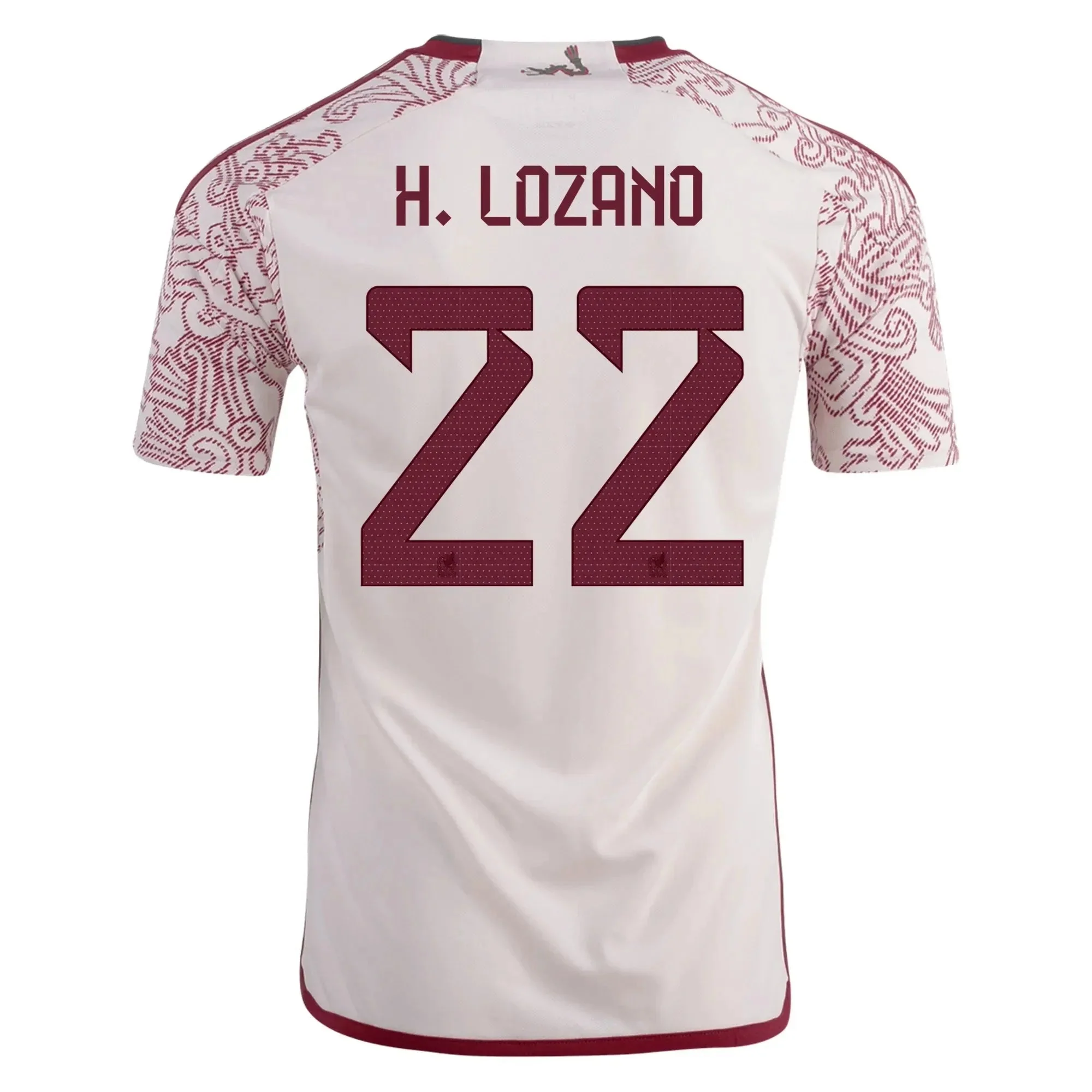 adidas 2022-23 Mexico Youth Away Jersey - Image 8