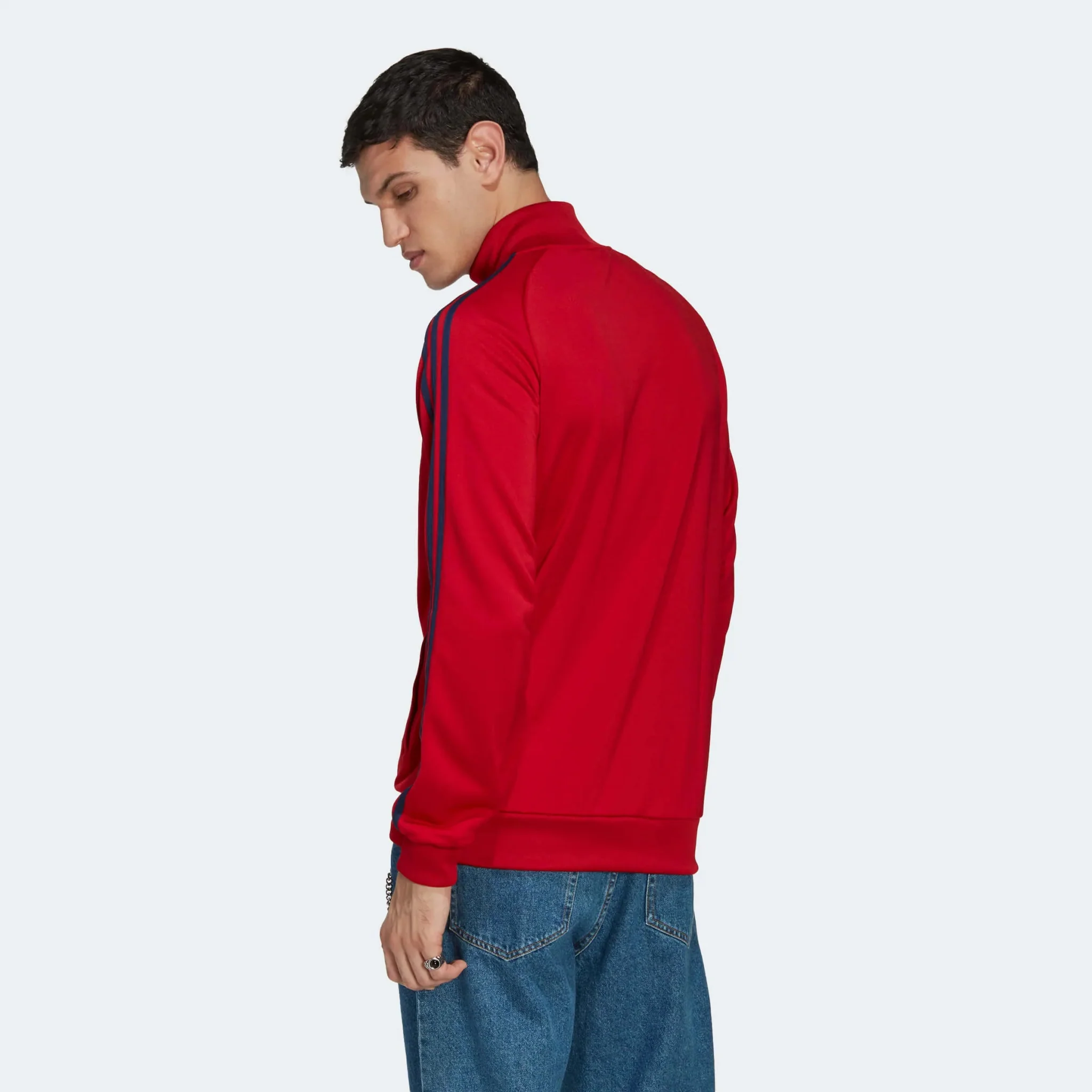 adidas 2022-23 Spain DNA Track Top - Power Red - Image 3