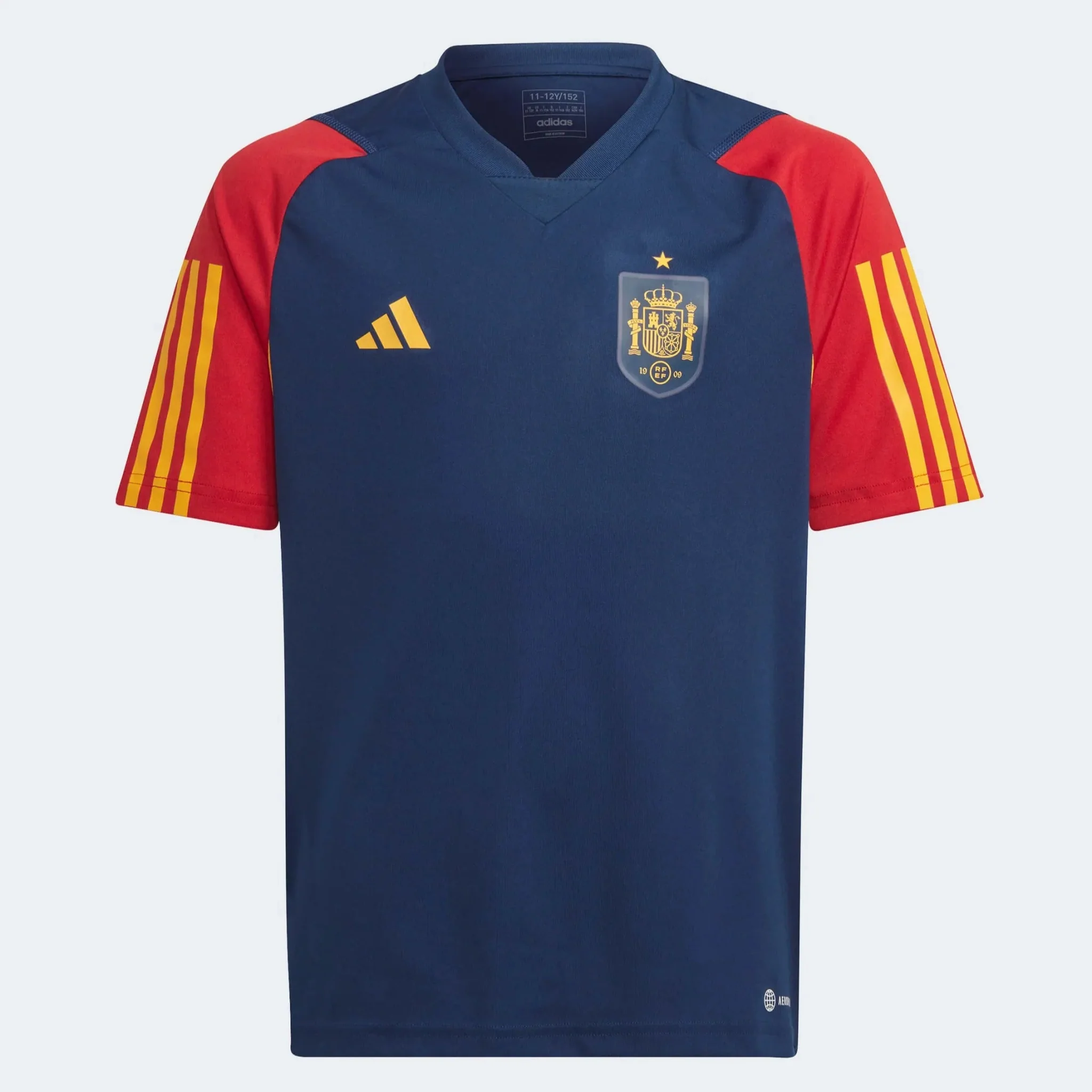 adidas 2022-23 Spain Youth Training Jersey - Navy