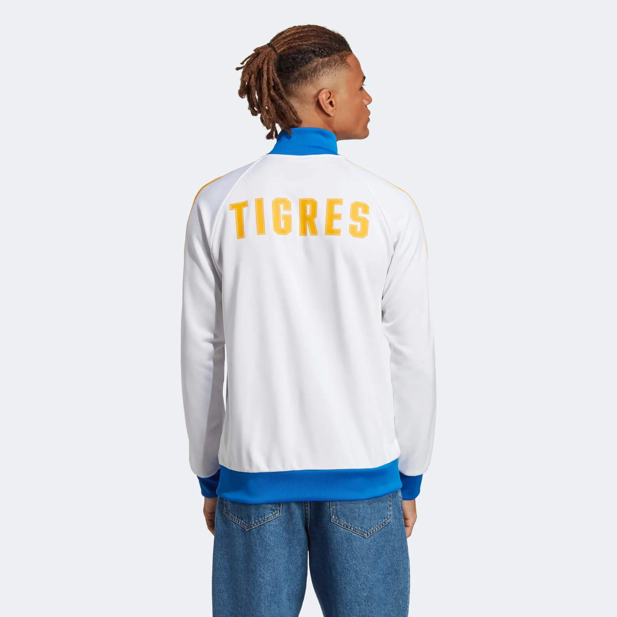 adidas 2022-23 Tigres DNA Training Top - White-Blue-Orange - Image 3
