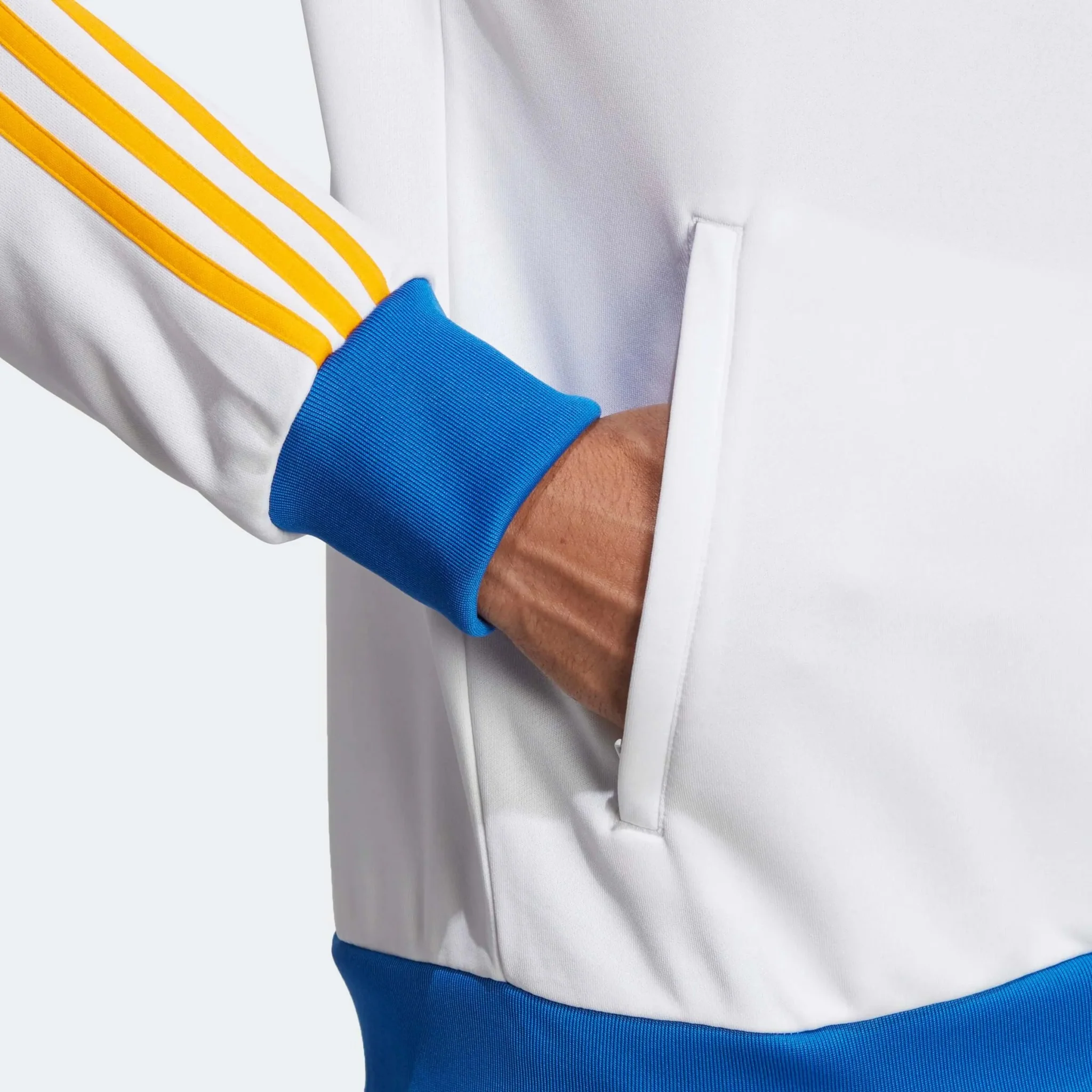 adidas 2022-23 Tigres DNA Training Top - White-Blue-Orange - Image 5
