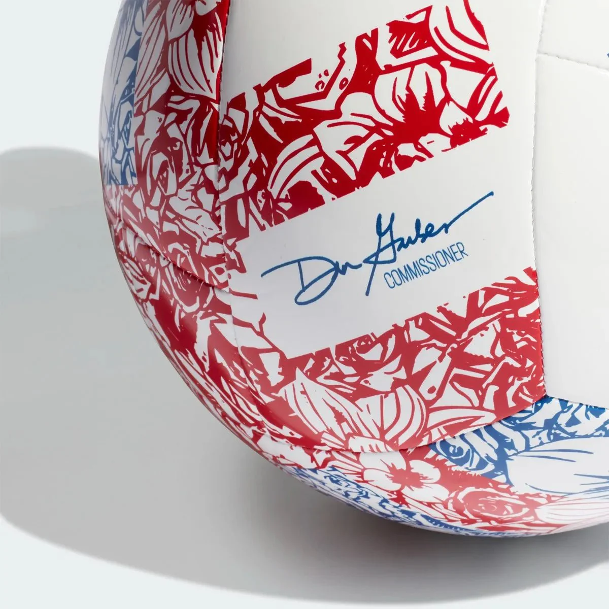 adidas 2022 MLS Club Ball - White-Blue-Red - Image 4