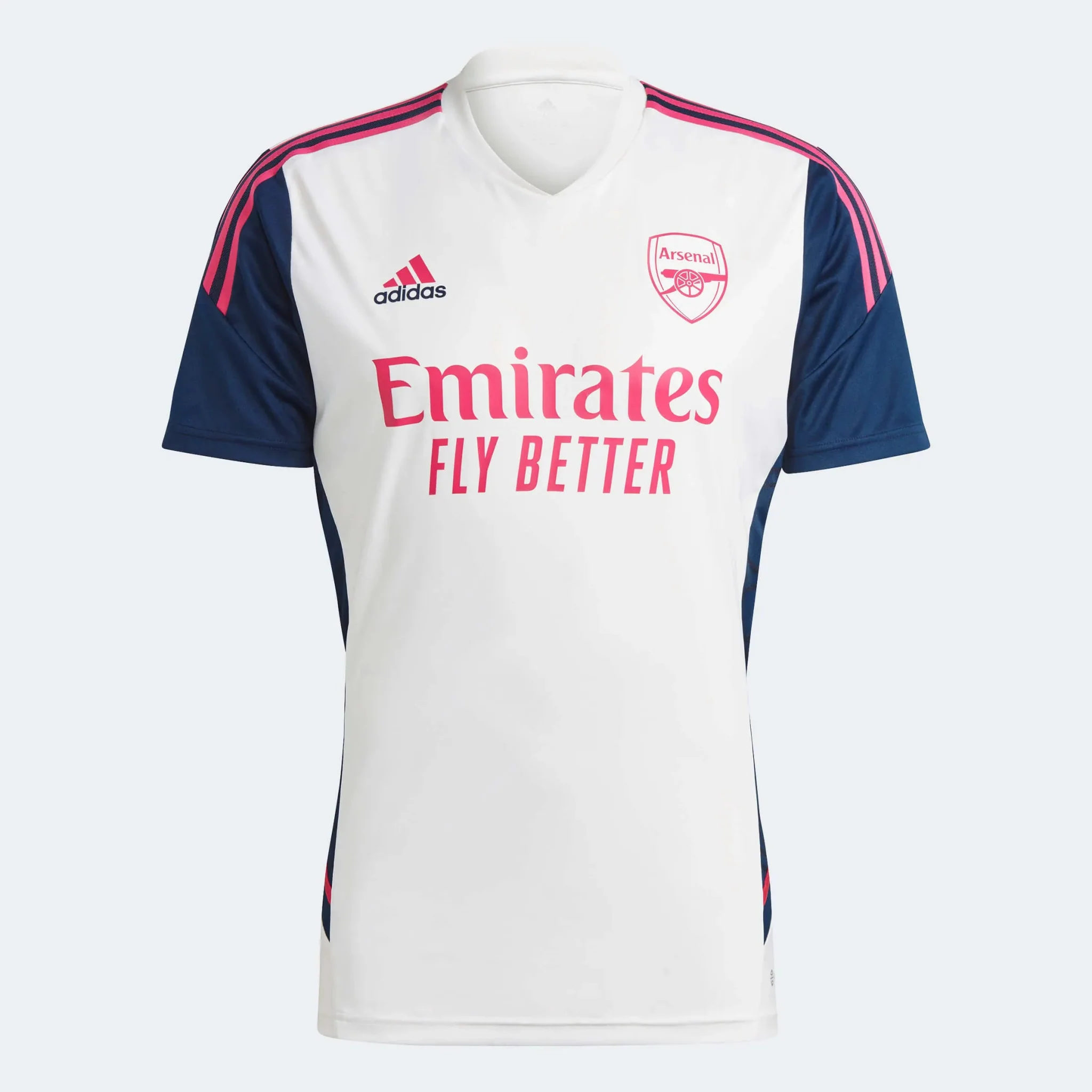 adidas 2023 Arsenal Training Jersey - Off White-Navy