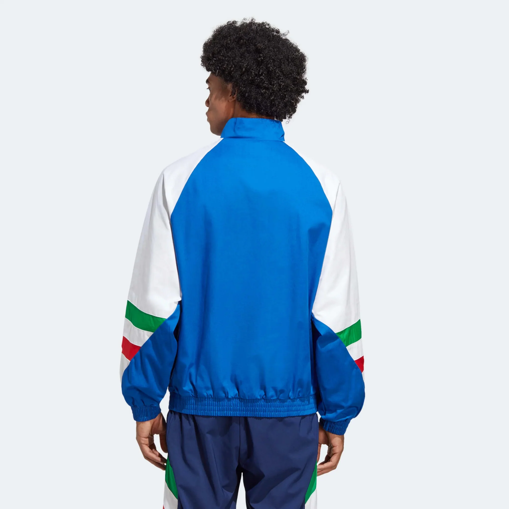 adidas 2023 Italy Icon Top - Team Royal Blue - Image 4