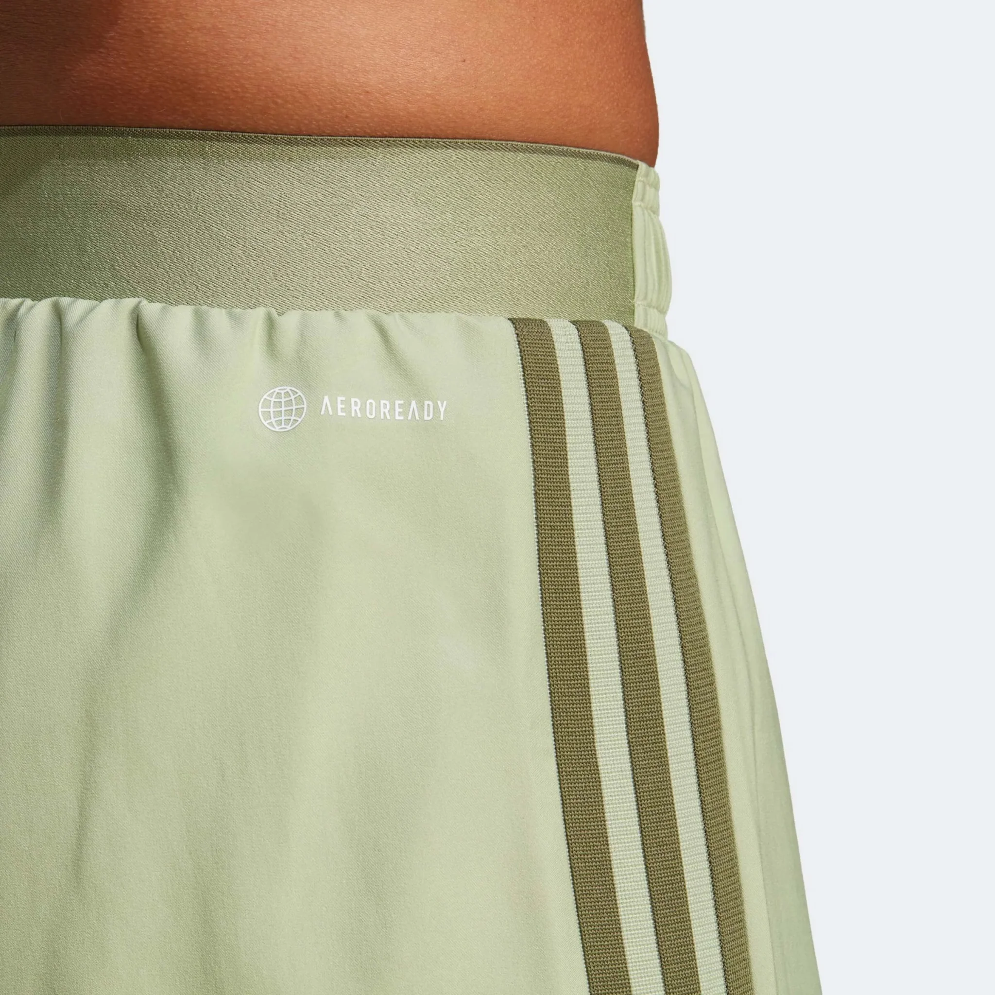 adidas 2023 LAFC Authentic Away Shorts - Magic Lime-Tent Green - Image 5