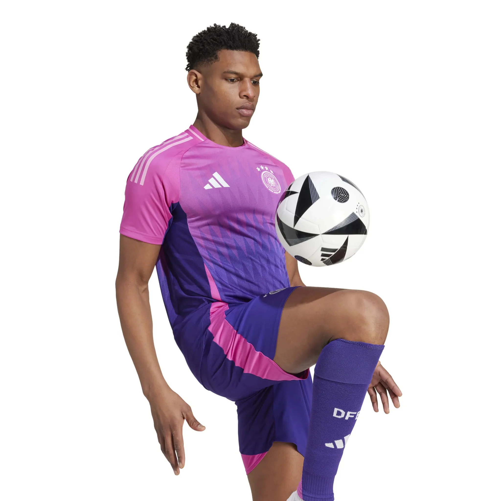 adidas 2024-25 Germany Men's Authentic Away Jersey - Image 3