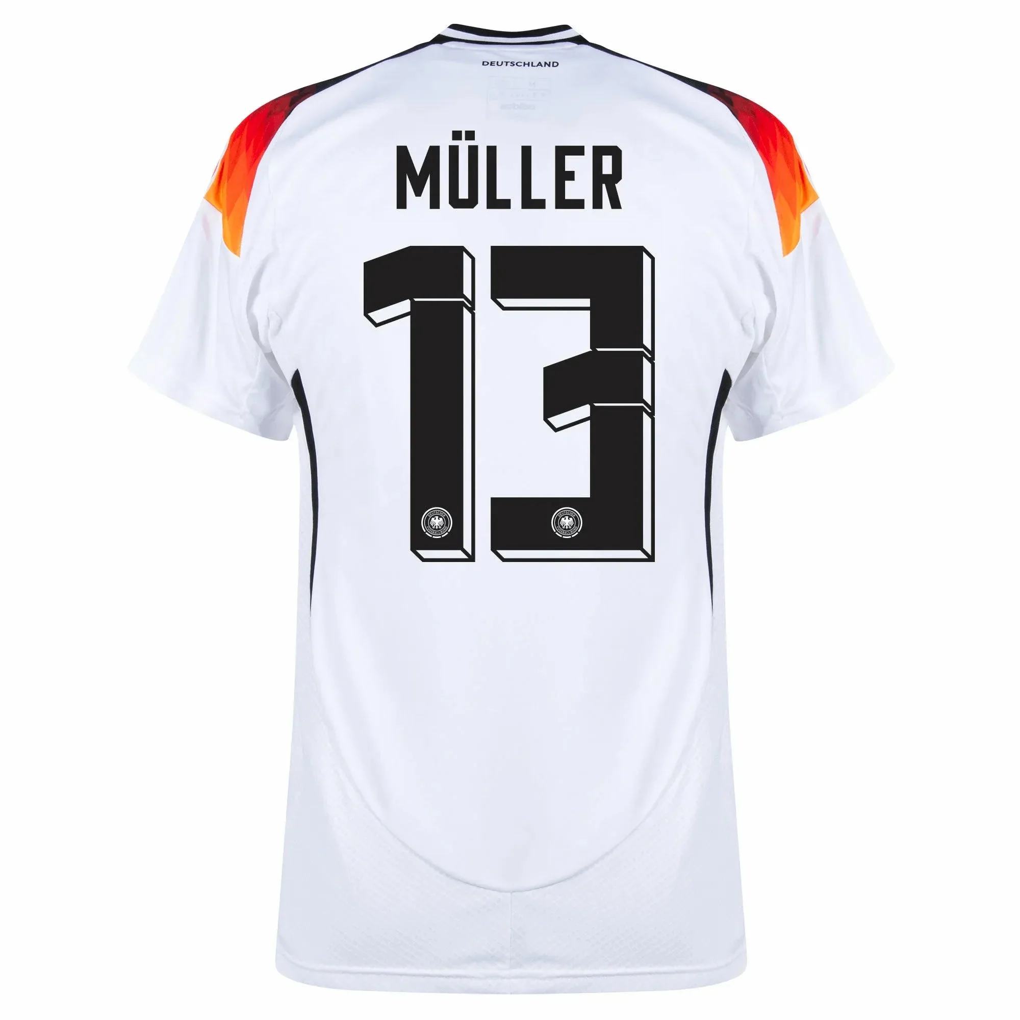 adidas 2024-25 Germany Men's Stadium Home Jersey - Image 3
