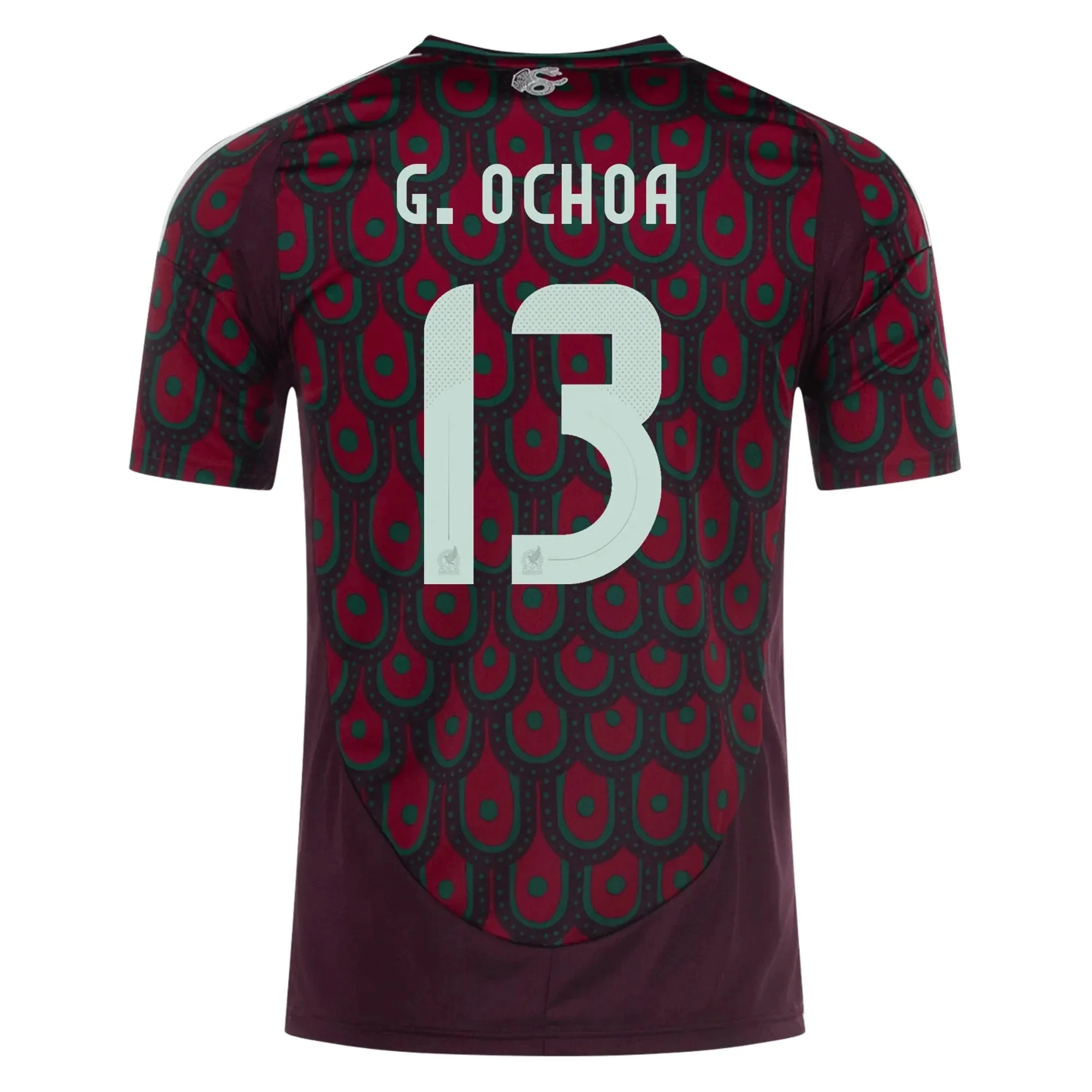 adidas 2024-25 Mexico Men's Stadium Home Jersey - Image 11
