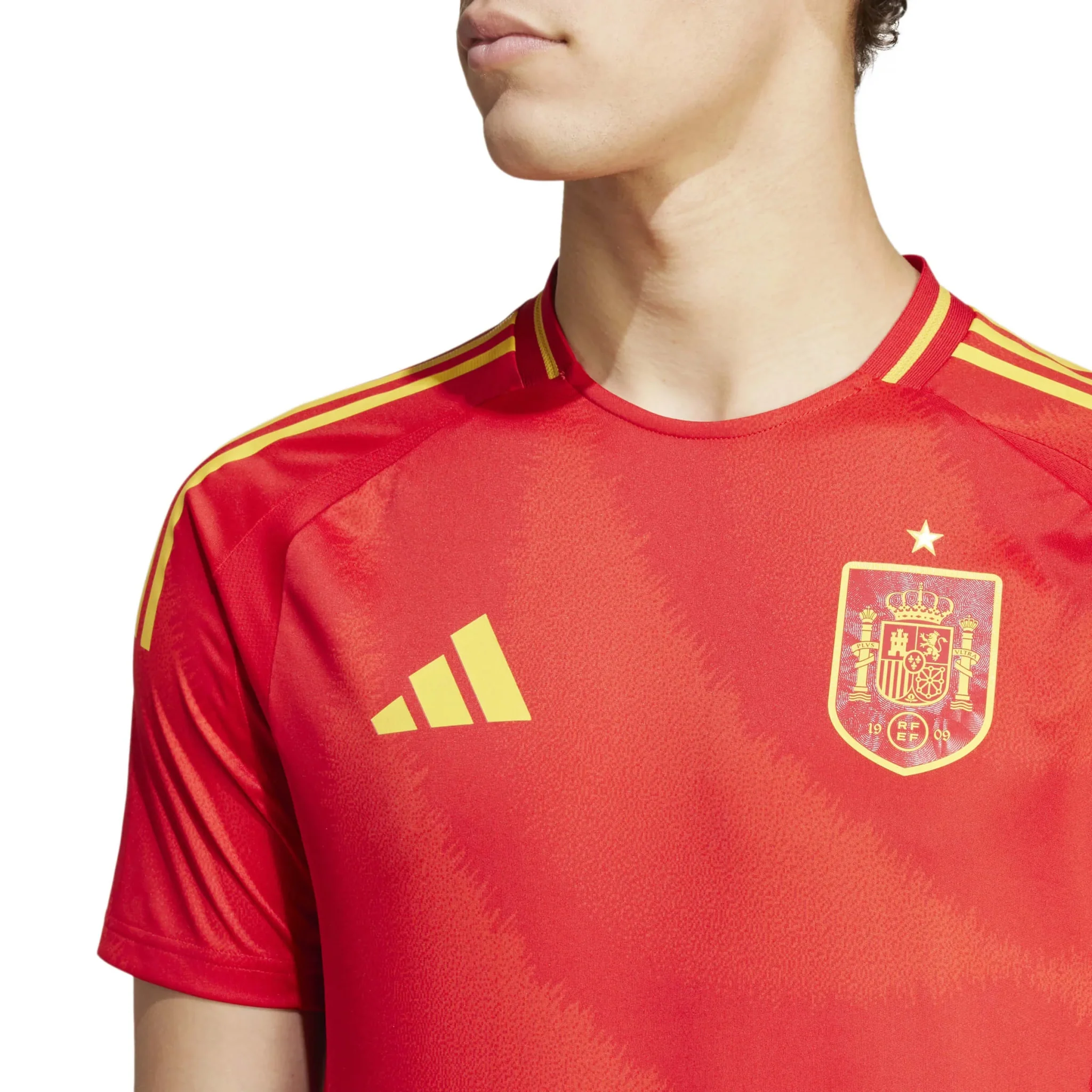 adidas 2024-25 Spain Men's Authentic Home Jersey - Image 6