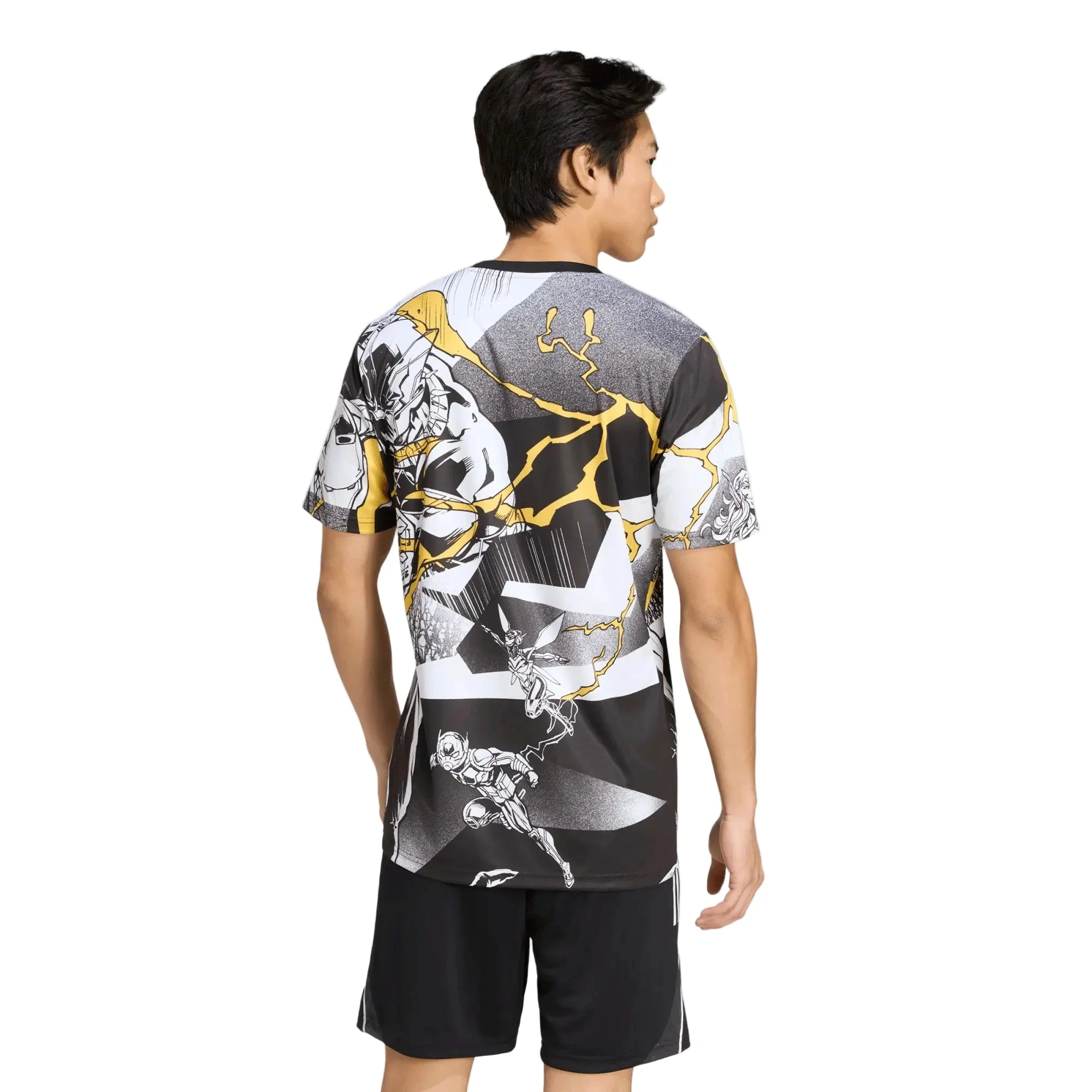 adidas 2025-26 Real Madrid Men's Avengers Pre-Match Soccer Jersey - Image 4