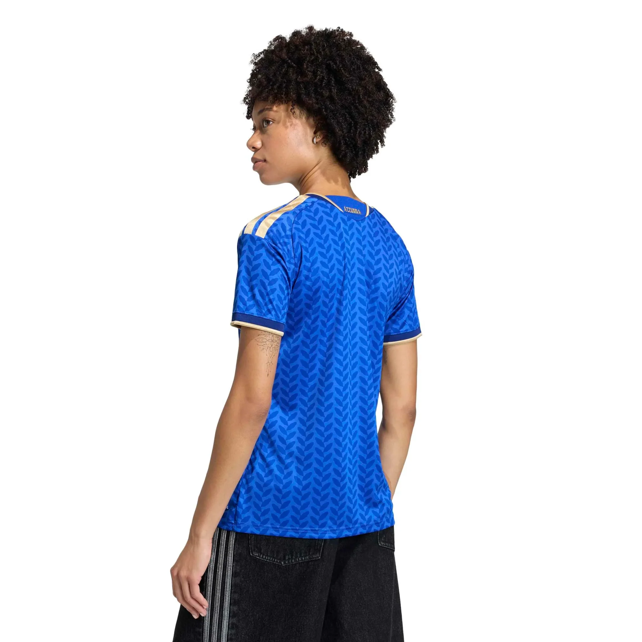 adidas 2026 Italy Women's Stadium Home Soccer Jersey - Image 4