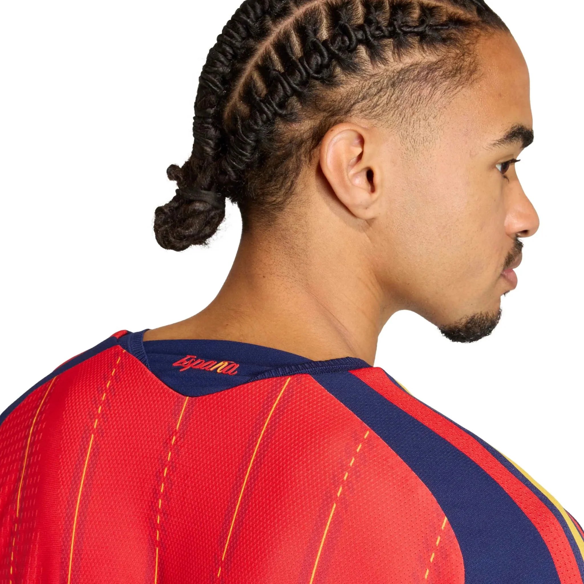 adidas 2026 Spain Men's Authentic Home Soccer Jersey - Image 6