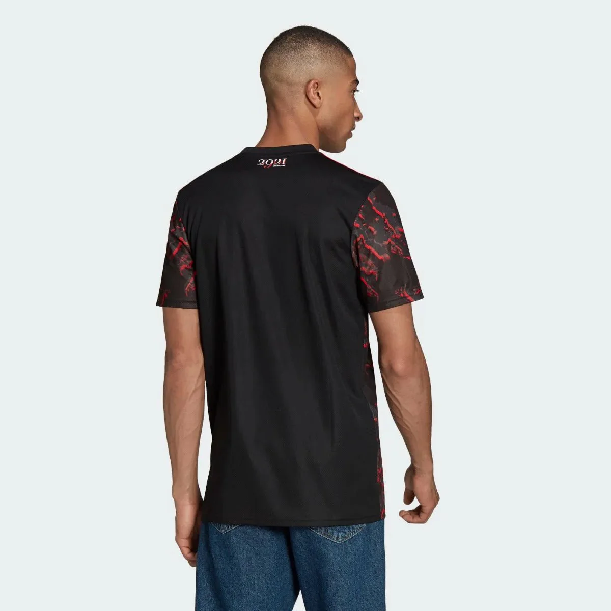 Adidas 21-22 River Plate Away Jersey - Black-Red - Image 4