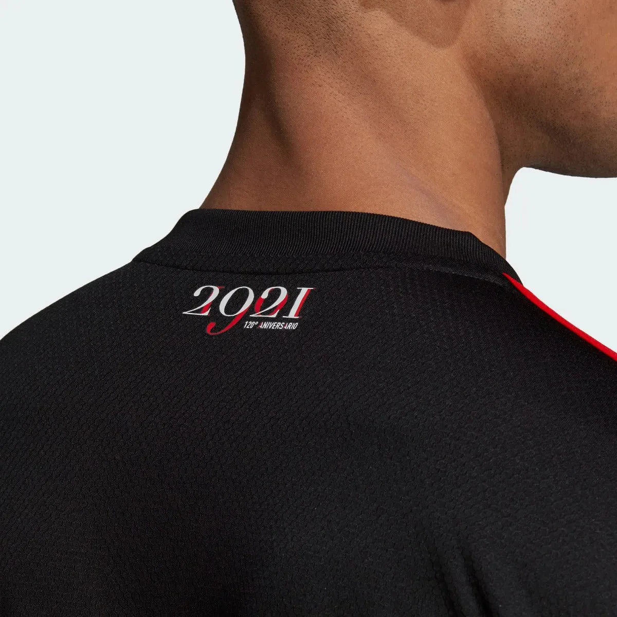 Adidas 21-22 River Plate Away Jersey - Black-Red - Image 6