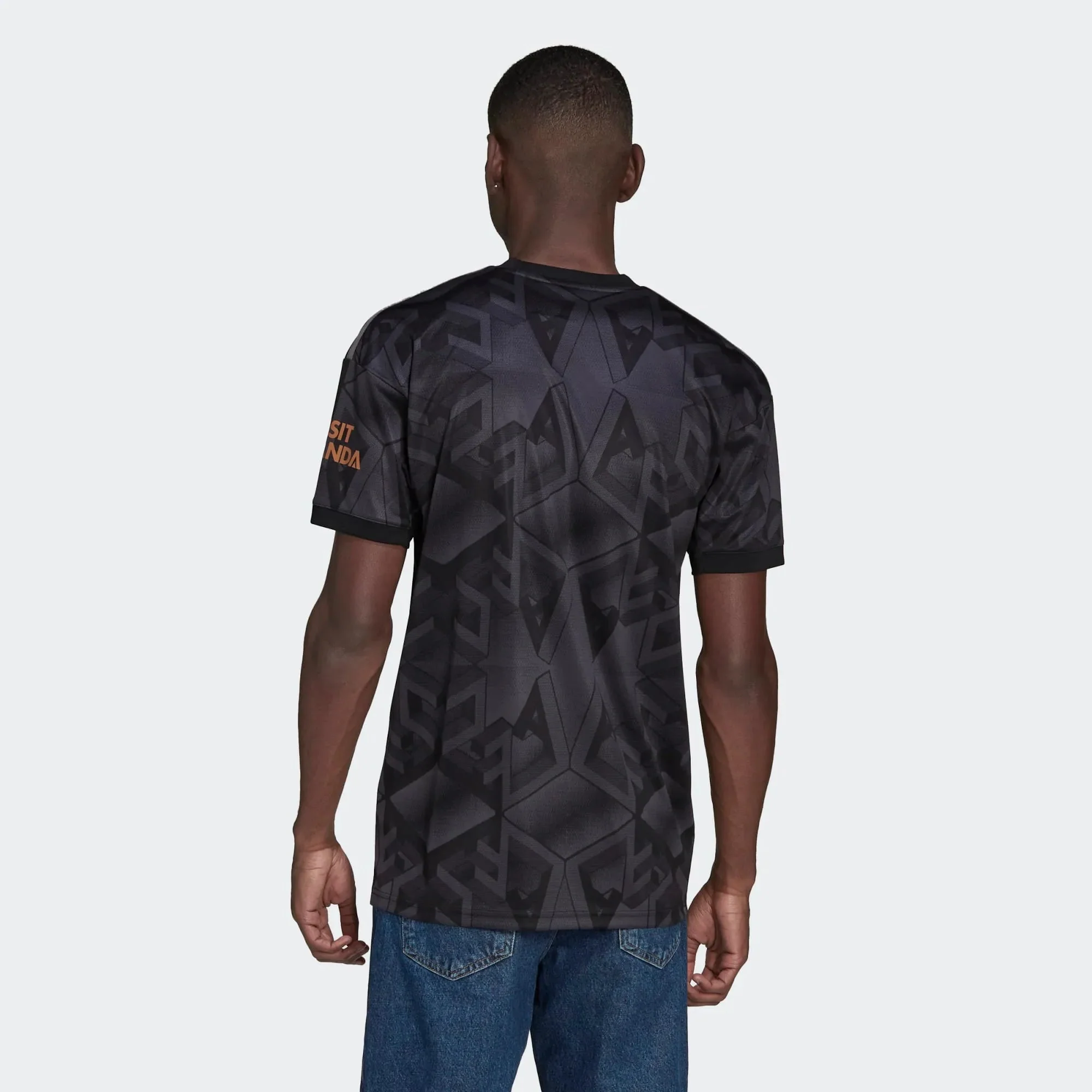 adidas 22-23 Arsenal Away Jersey - Black - Image 5