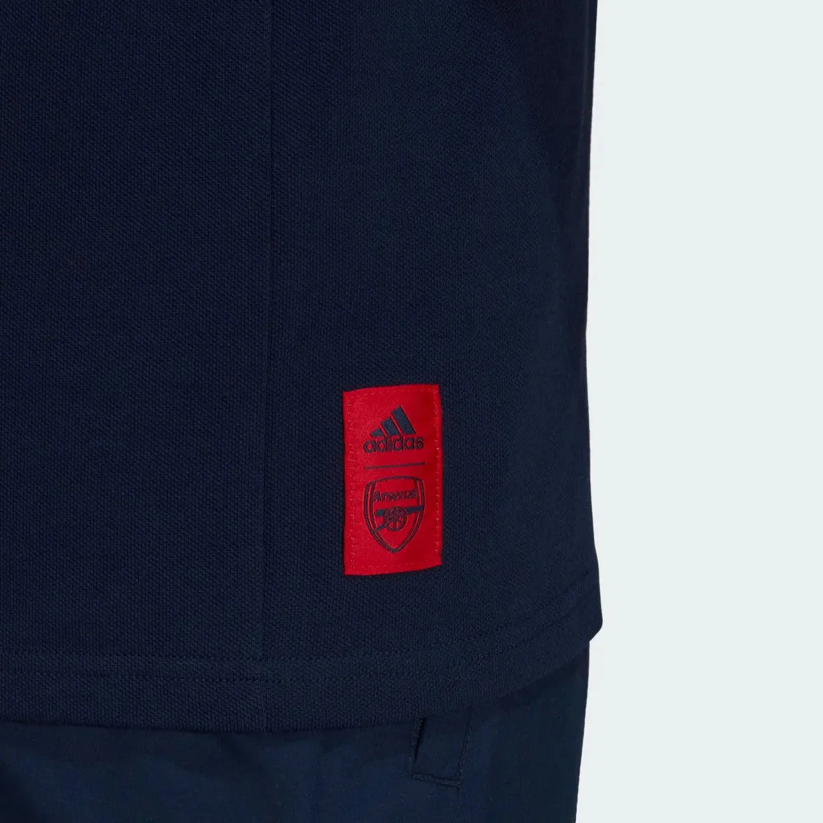adidas 22-23 Arsenal Polo Shirt - Navy - Image 4