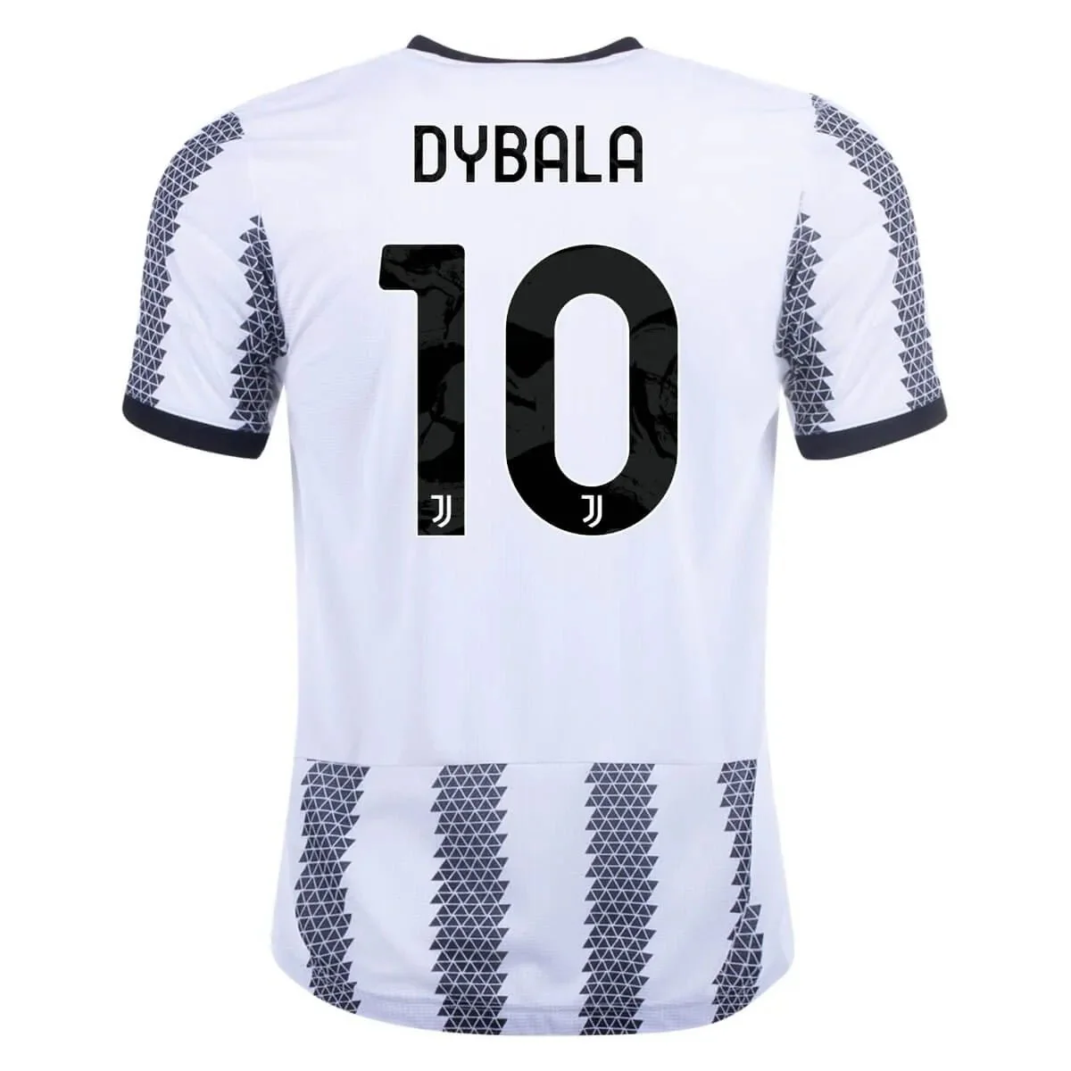 adidas 22-23 Juventus Authentic Home Jersey - White-Black - Image 3