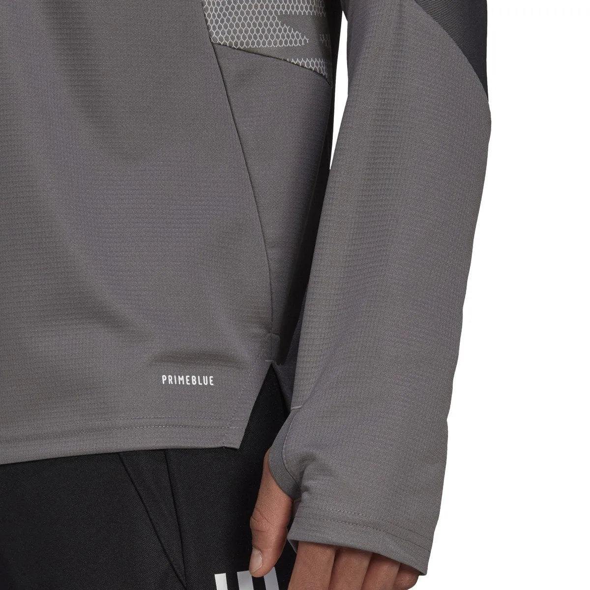 adidas Condivo 21 Training Top - Team Grey-White - Image 4