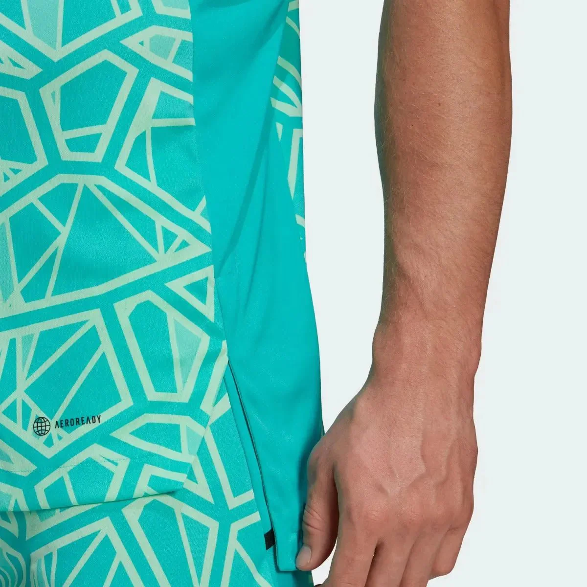 adidas Condivo 22 Goalkeeper Short Sleeve Jersey - Mint Rush - Image 5