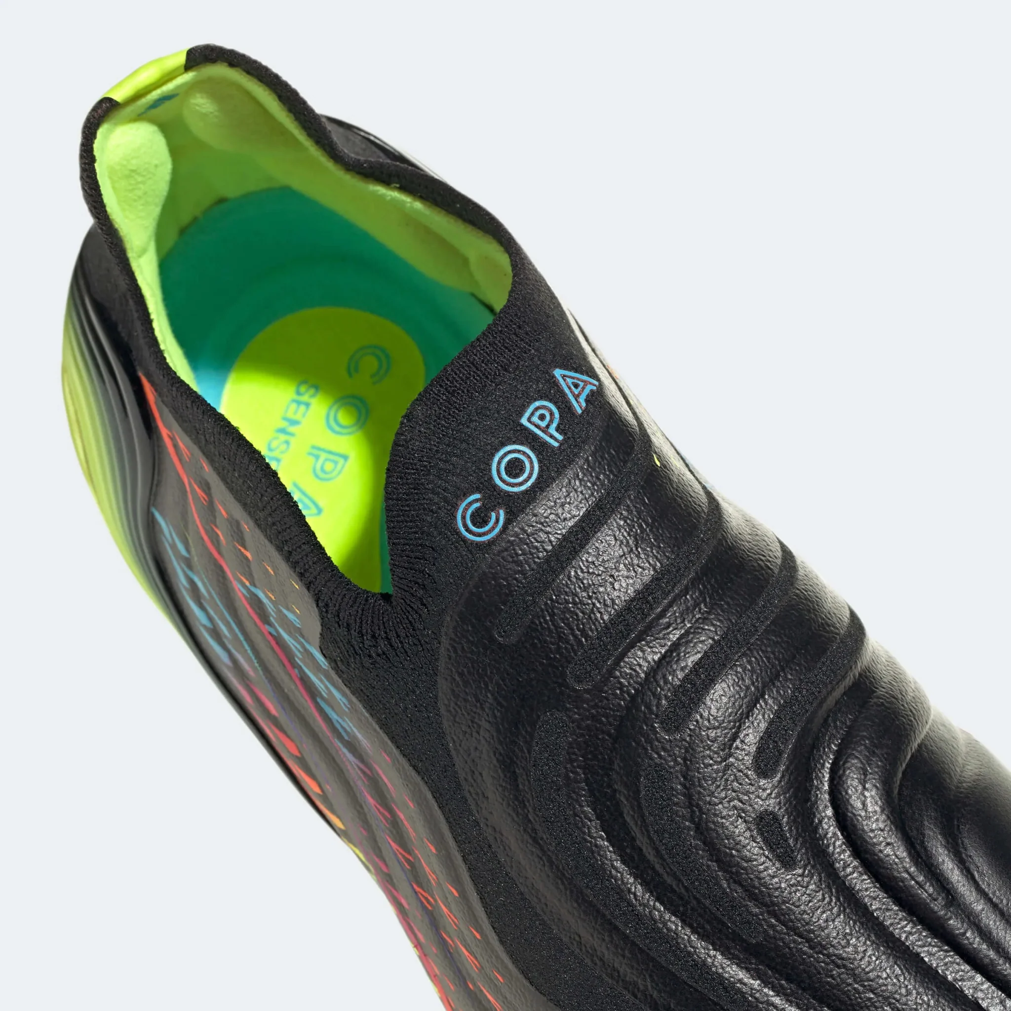adidas Copa Sense+ FG - Black-Solar Yellow - Image 7