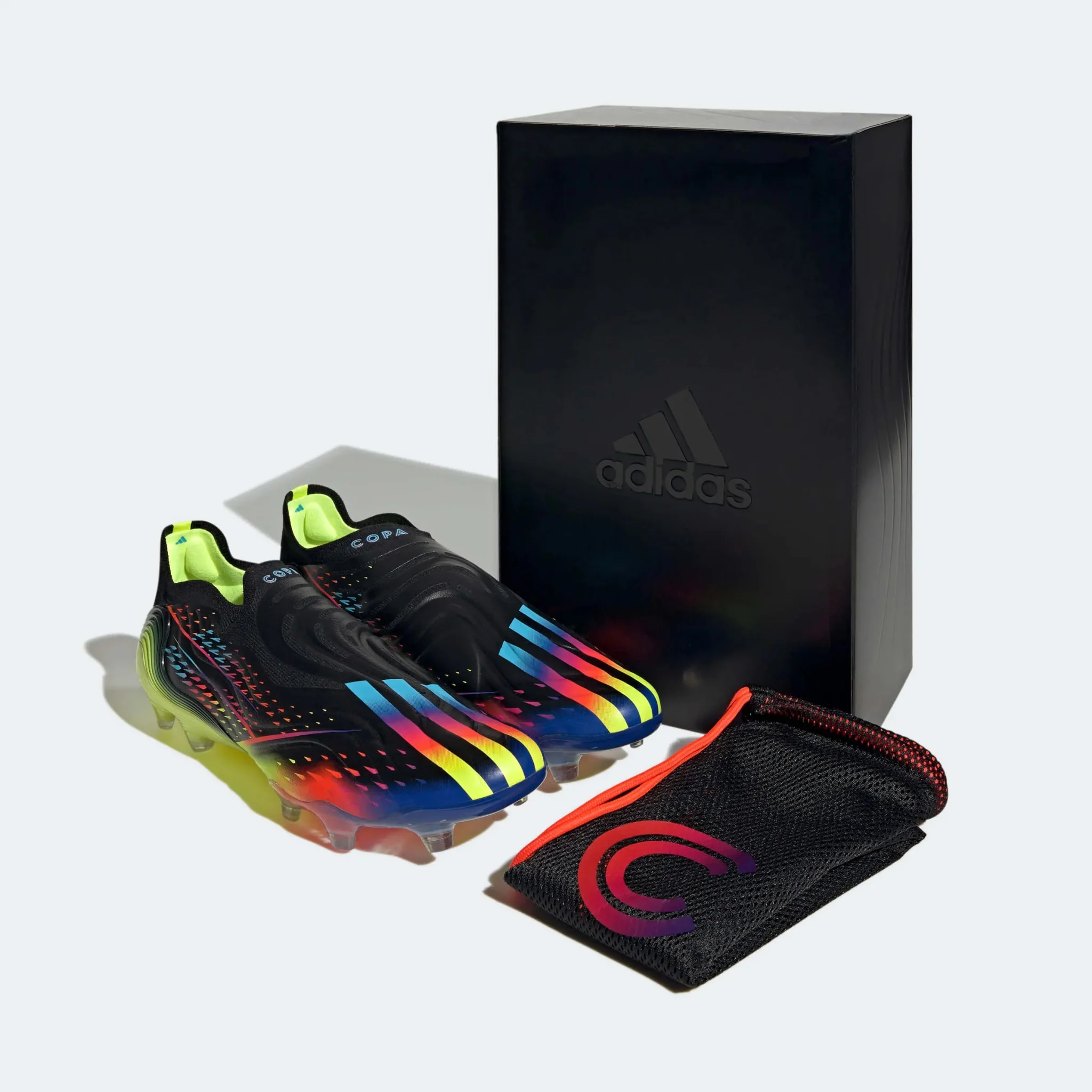 adidas Copa Sense+ FG - Black-Solar Yellow - Image 9