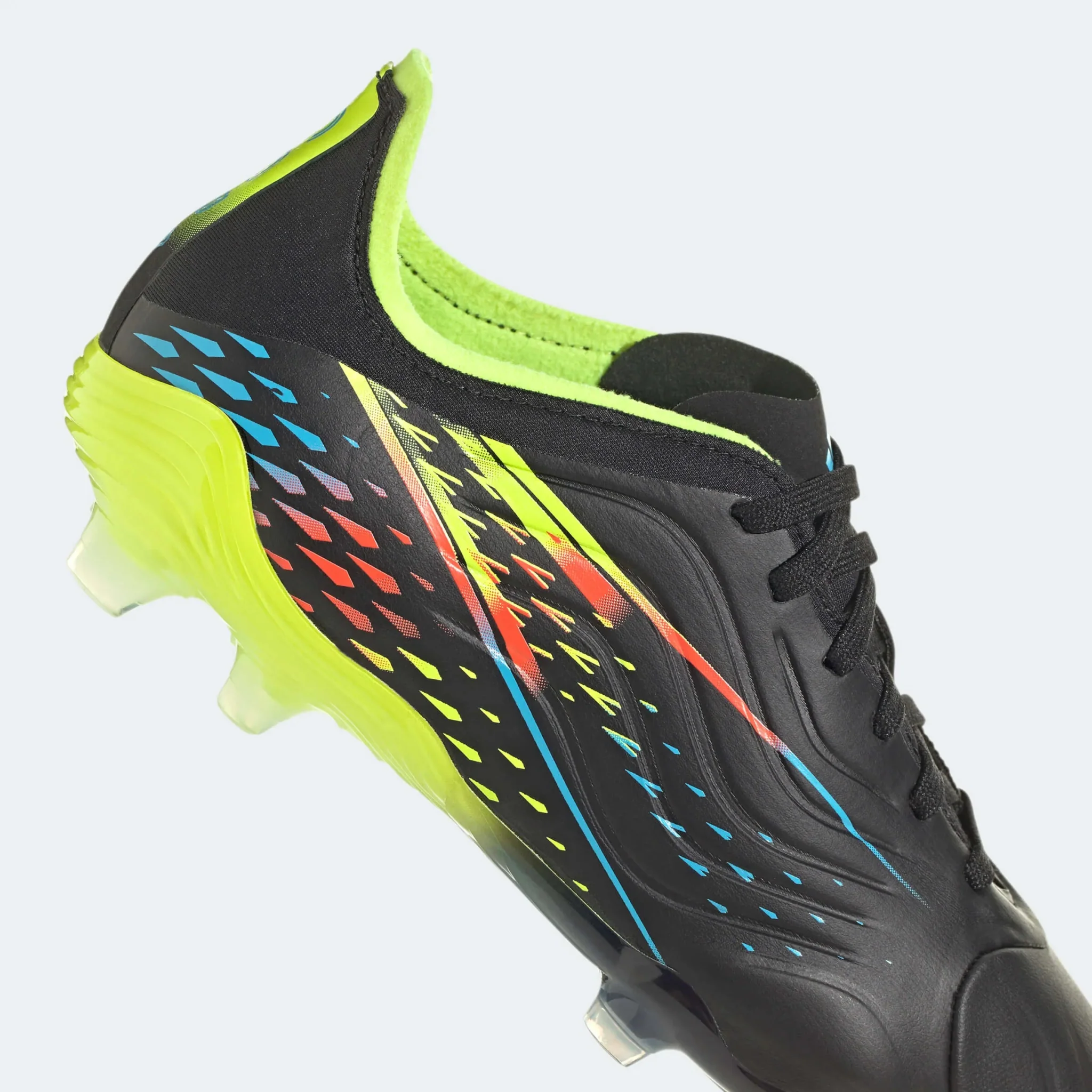 adidas Junior Copa Sense.1 FG - Black-Solar Yellow - Image 7