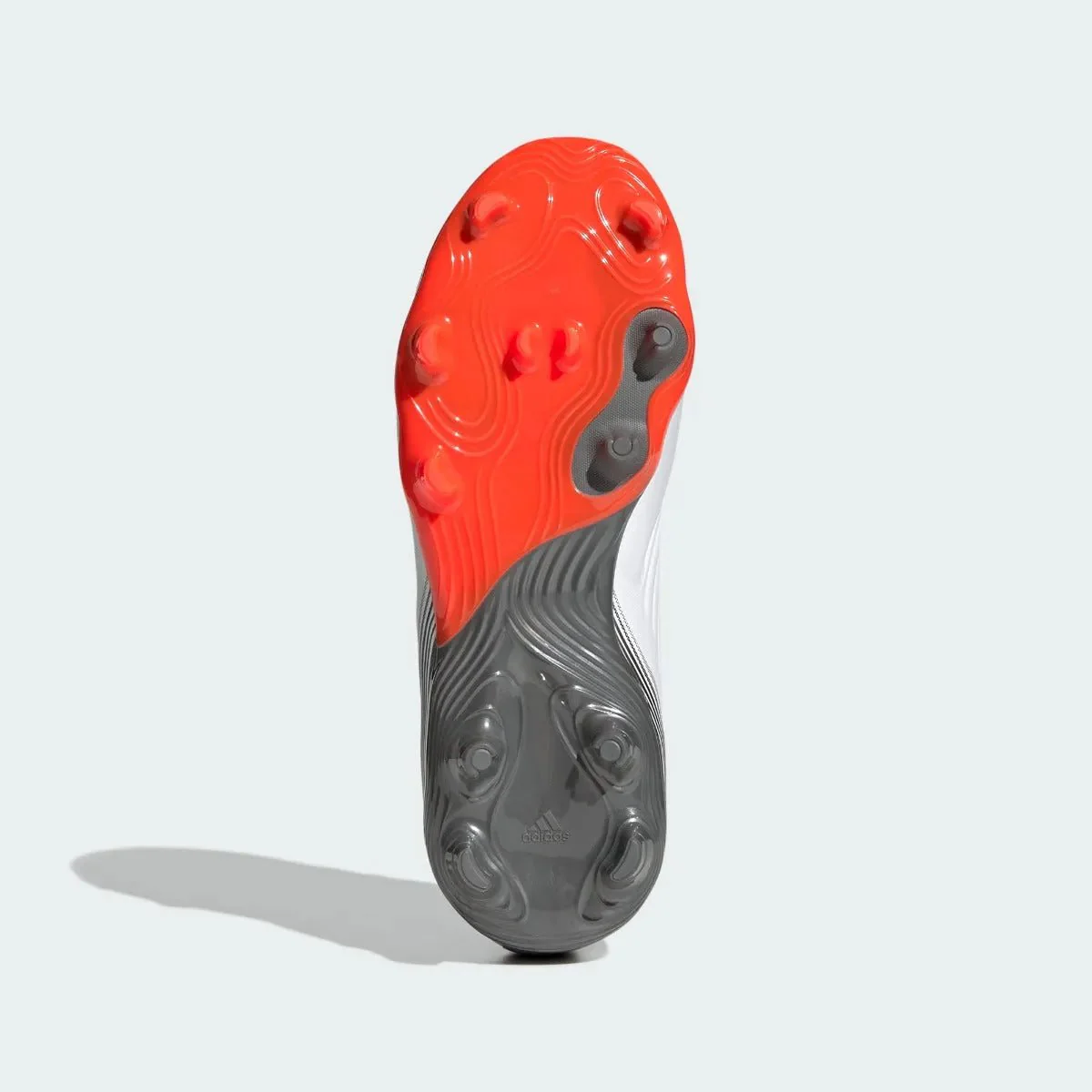 Adidas JR Copa Sense .1 FG - White-Grey-Solar Red - Image 6